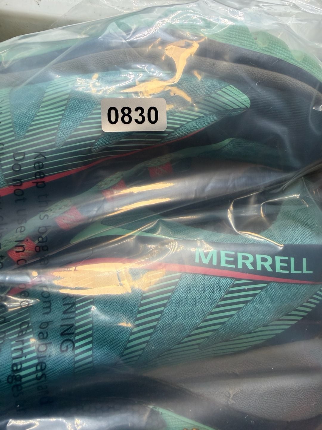 Merrell Siren Edge J35514 Womens 7.5 Blue Teal Vibram Hiking Trail Shoes 15
