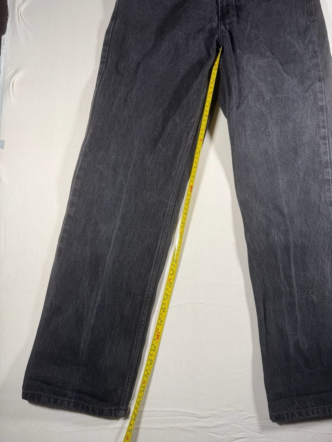 Tommy Hilfiger Vintage Black Denim Straight Leg Jeans 9
