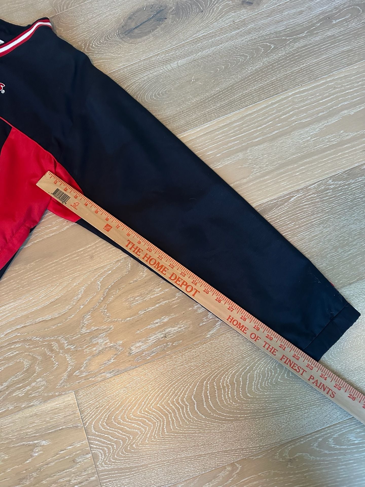 58 Sports Ohio State Buckeyes Jacket Size L Black Red 7