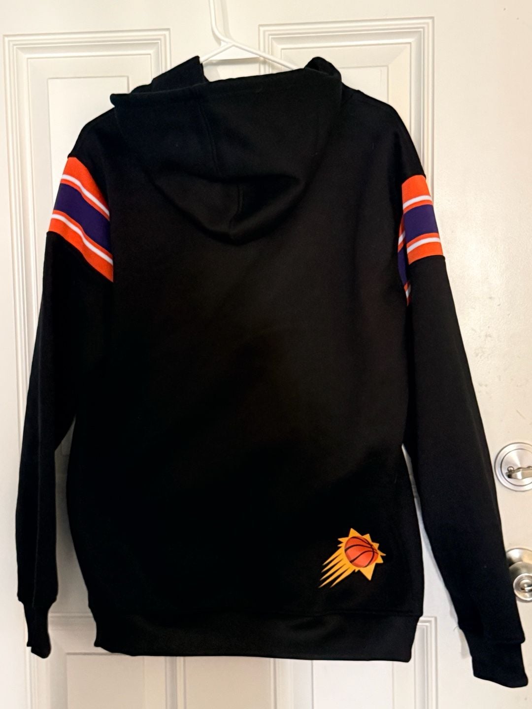 NBA Phoenix Suns Hoodie Size M Black Pullover Basketball Sweatshirt 3