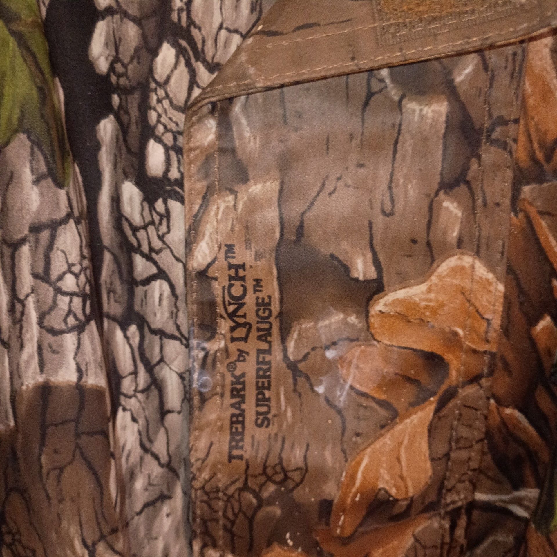 Cedar Key Hunting Jacket Size 2X Camo Treebark By Lynch Superflauge 6