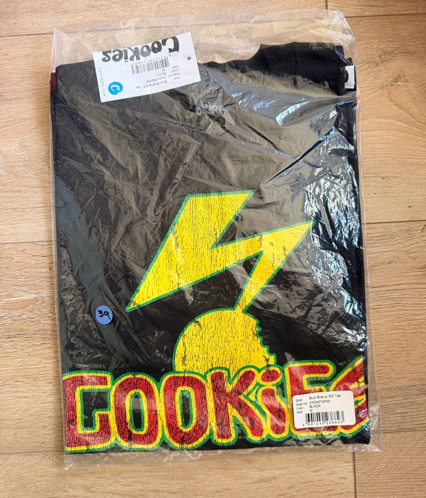 Cookies Bud Brains SS Tee Size M Black 1