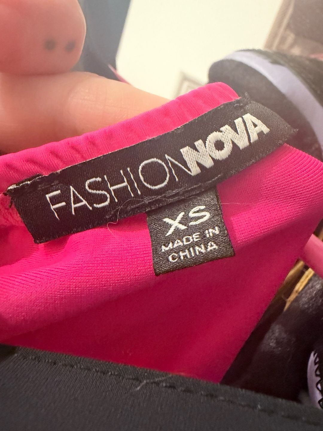 Fashion Nova Bandage Dress Size XS Multi Colorblock 4