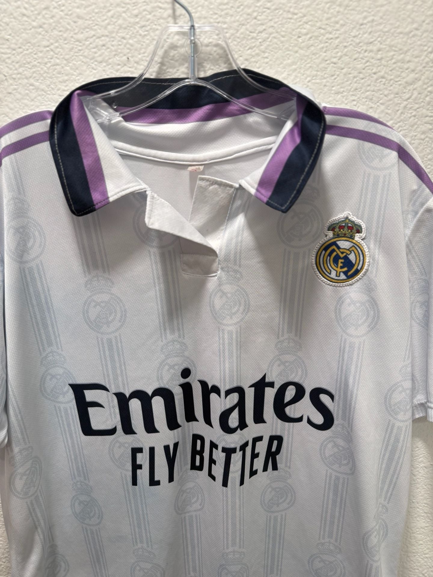 Real Madrid Ronaldo 7 Size M White Soccer Jersey REP 3