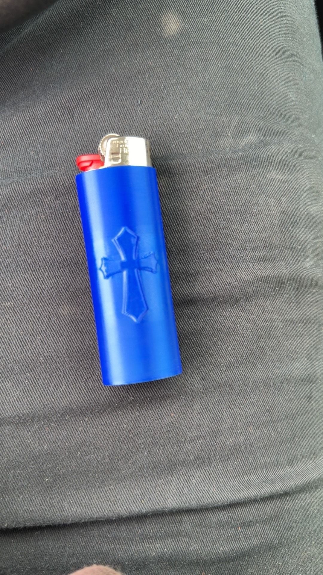 Chrome Heart style BIC lighter sleeve 2