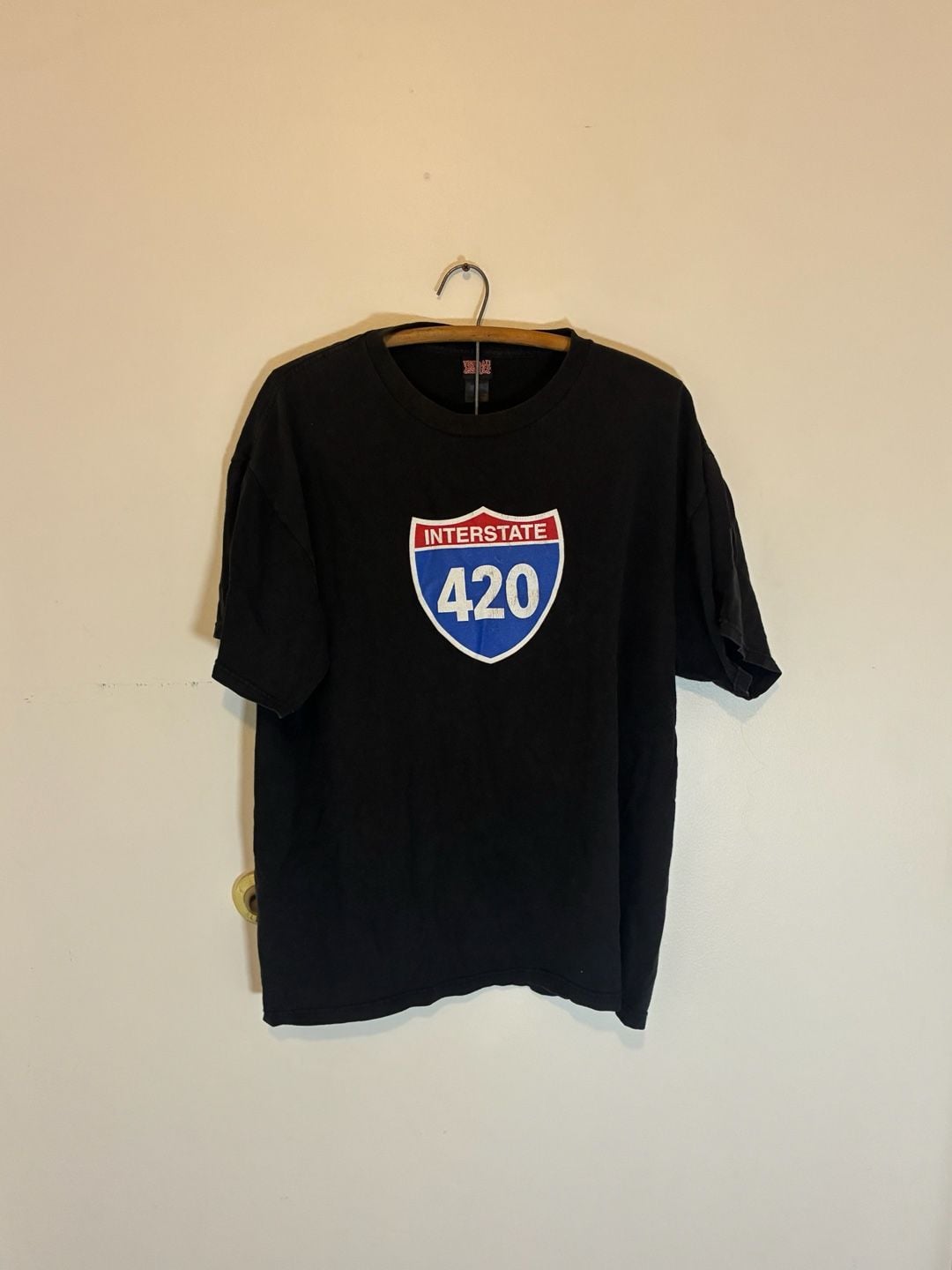 Verbal Assault Interstate 420 T-Shirt Size XL Black Graphic Tee 2