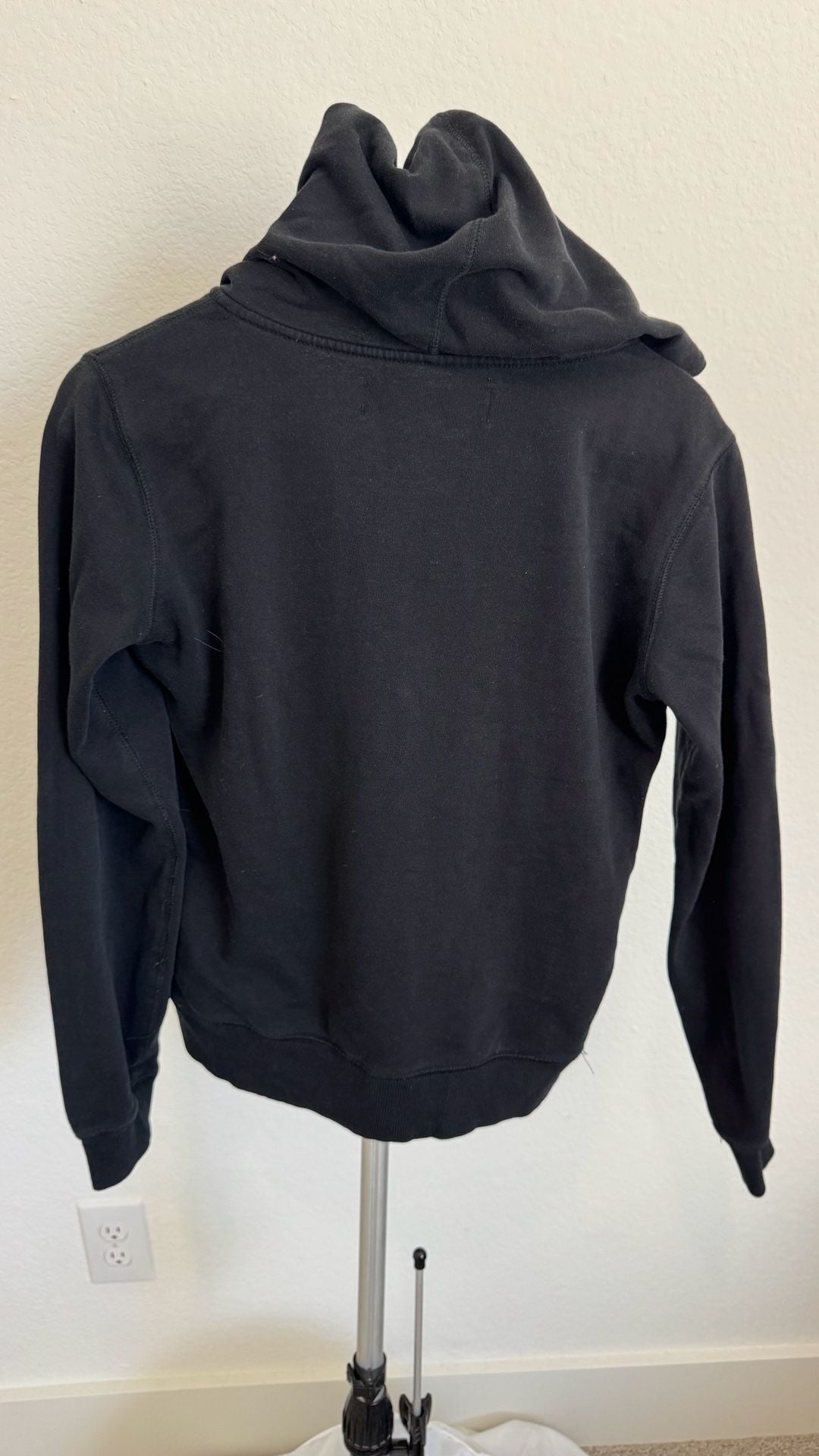 Fox Racing V-Neck Hoodie Black Pink Y2K Graphic Pullover 3