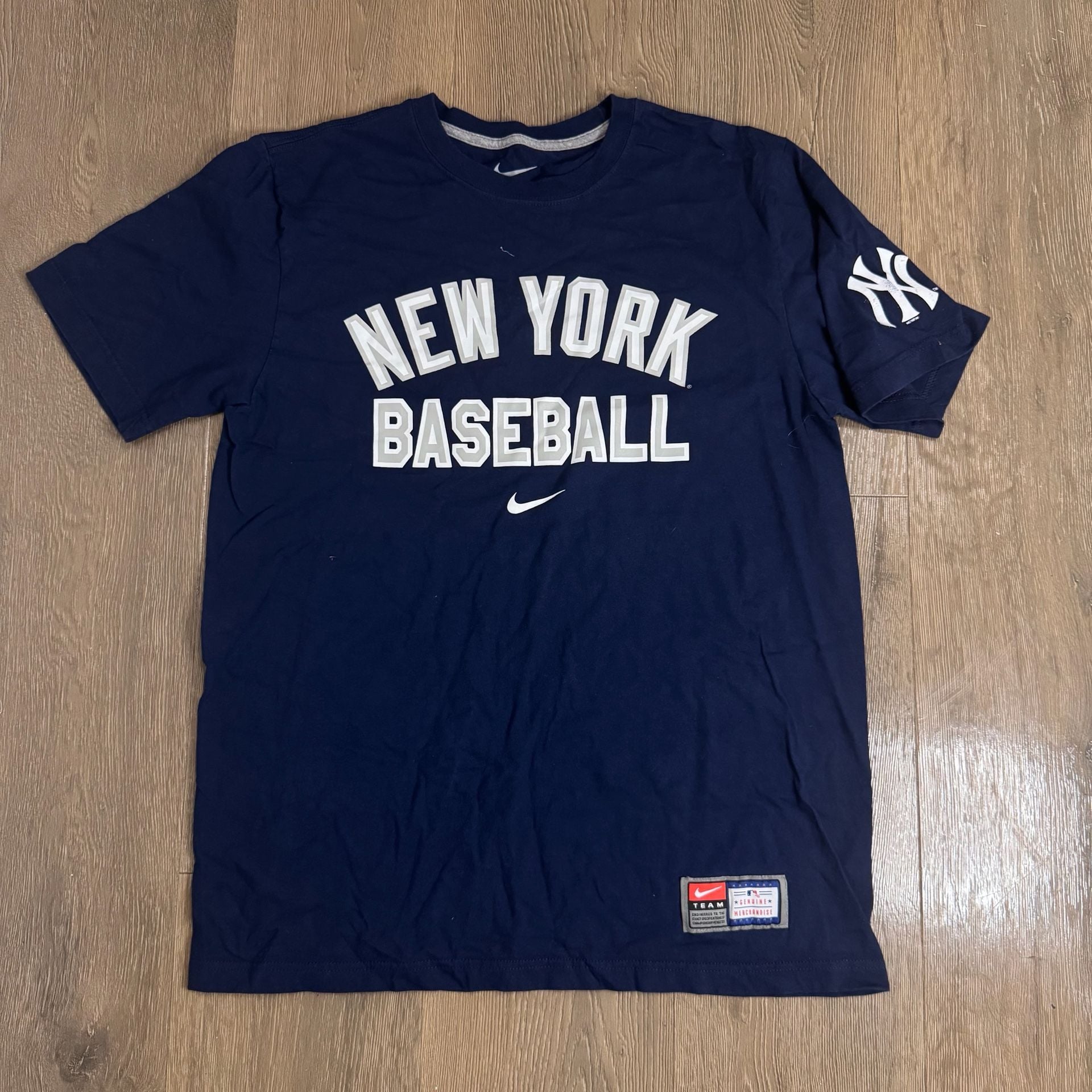 Nike New York Baseball T-Shirt Blue 3
