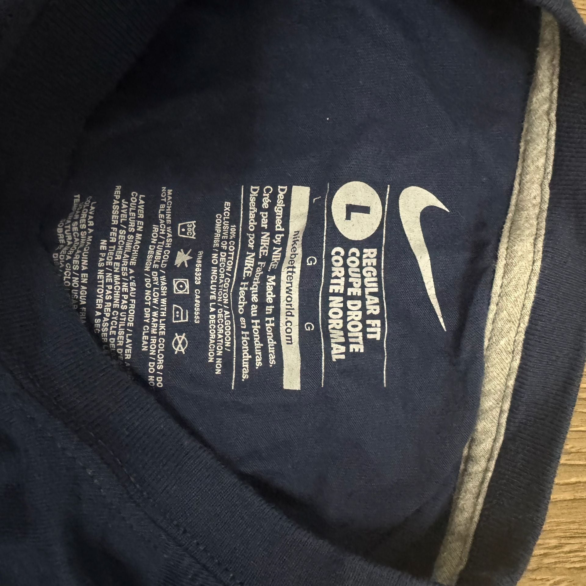 Nike New York Baseball T-Shirt Blue 6