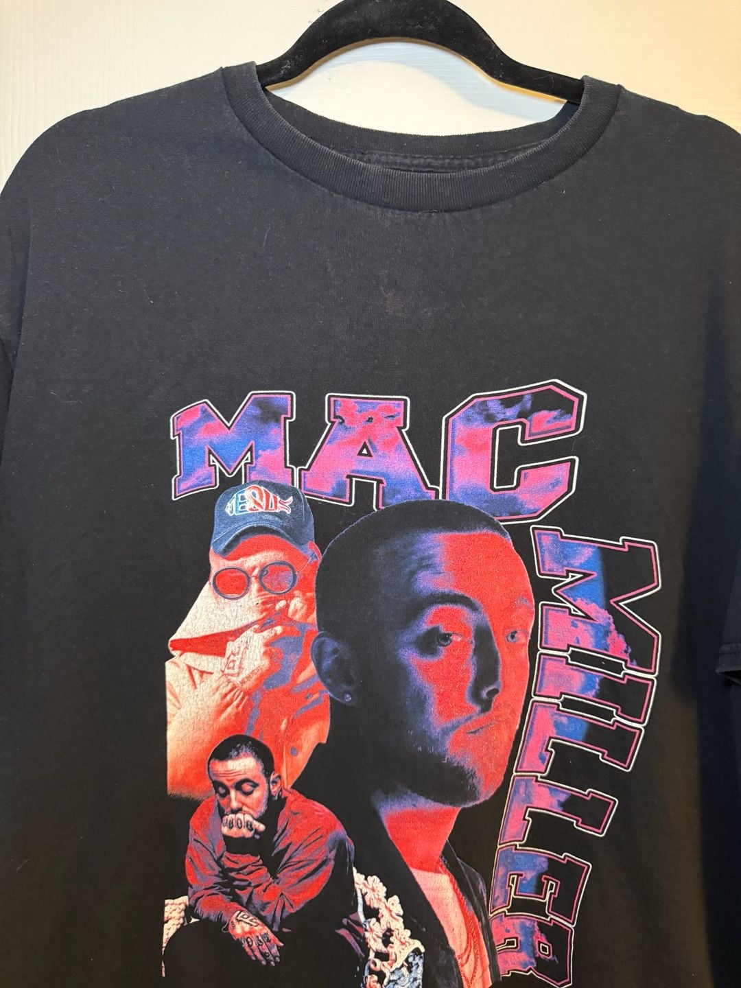 Mac Miller Graphic Rap Tee Shirt Black Hip Hop Vintage Style Size XL 3