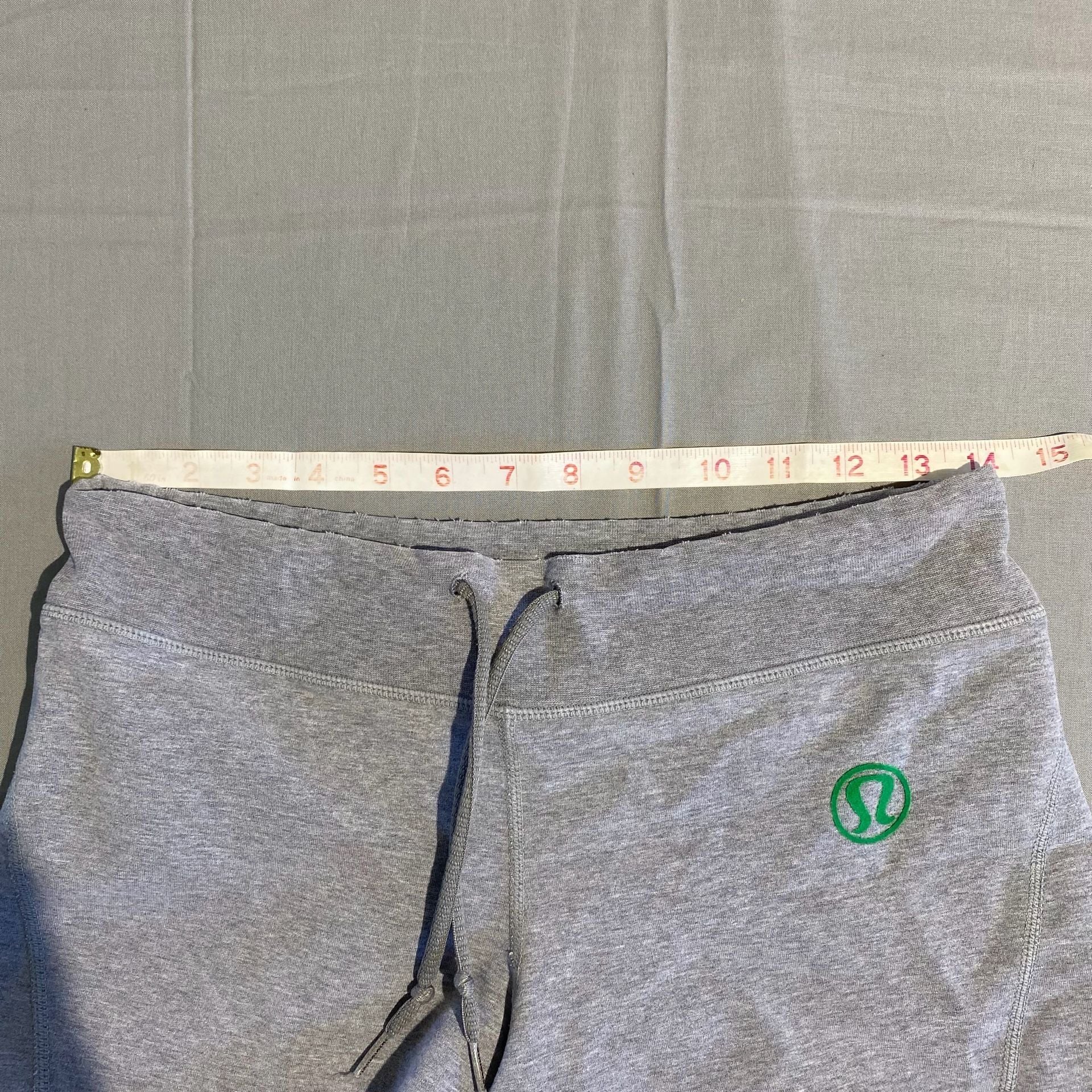 Lululemon Sweatshorts Gray Drawstring Athletic Shorts 4