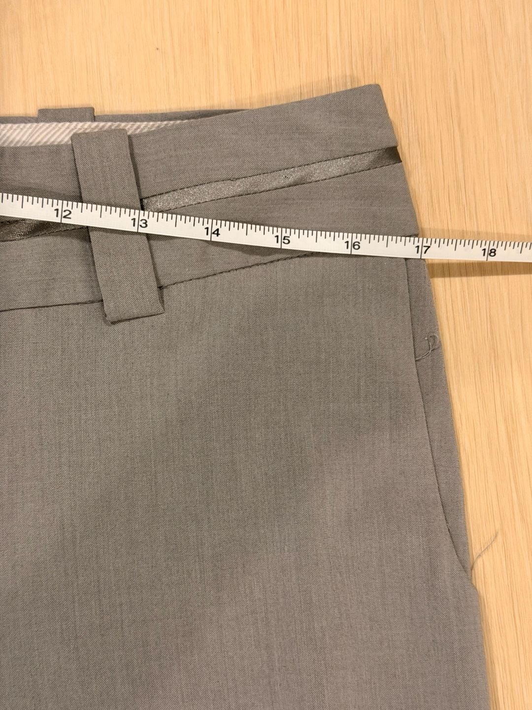Mossimo Stretch Dress Pants Size 10 Gray Bootcut 8