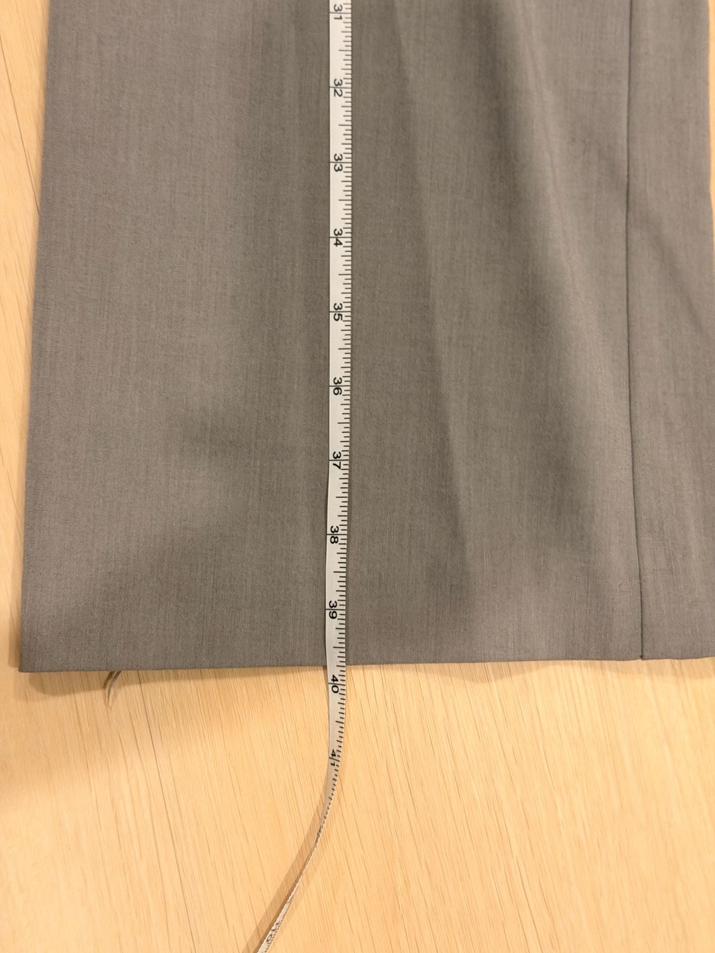 Mossimo Stretch Dress Pants Size 10 Gray Bootcut 9