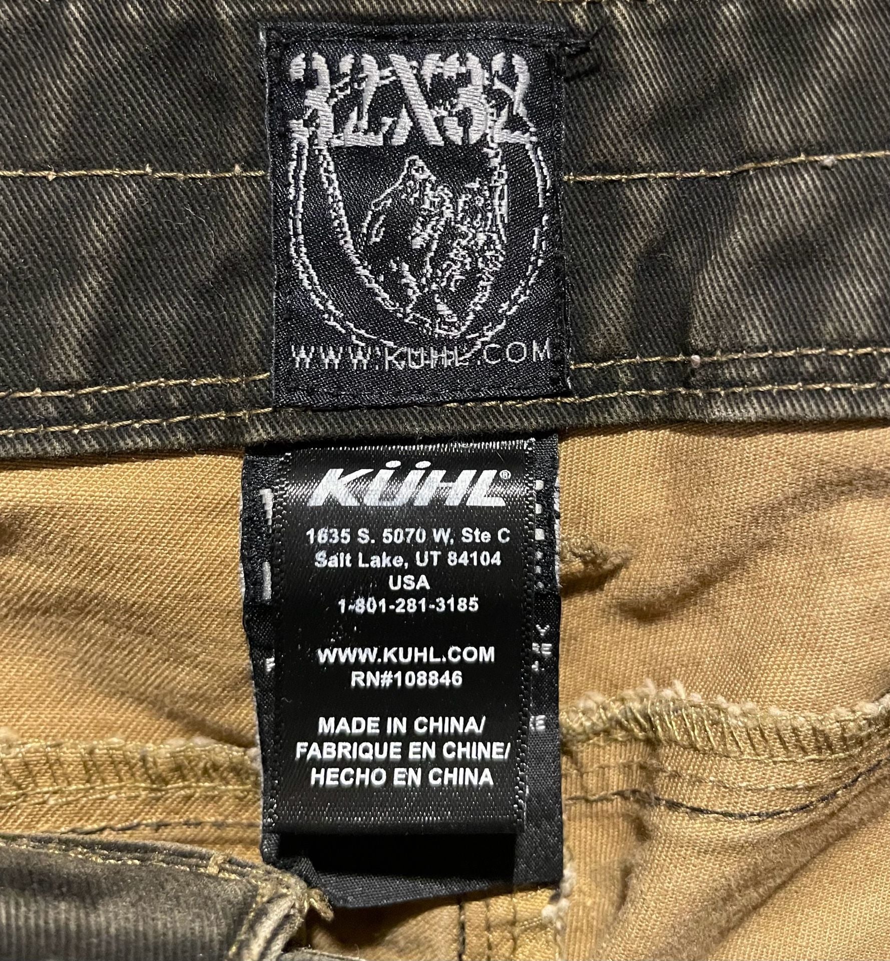 KÜHL Men’s 32x32 Dark Wash Utility Carpenter Jeans Baggy Workwear Pants 5
