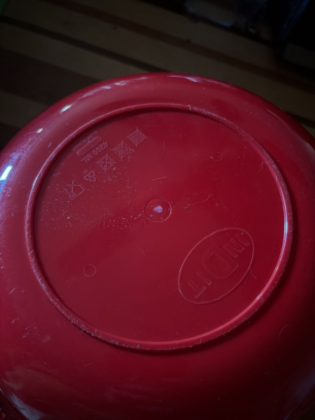 Thermal Casserole Red Insulated Food Server Bowl With Lid 3