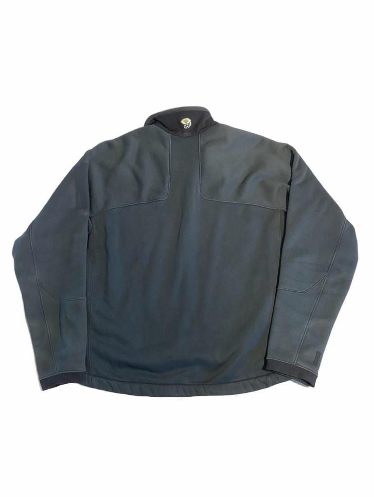 Mountain Hardwear Windstopper Fleece Jacket Size XL Black Gray Full Zip 3