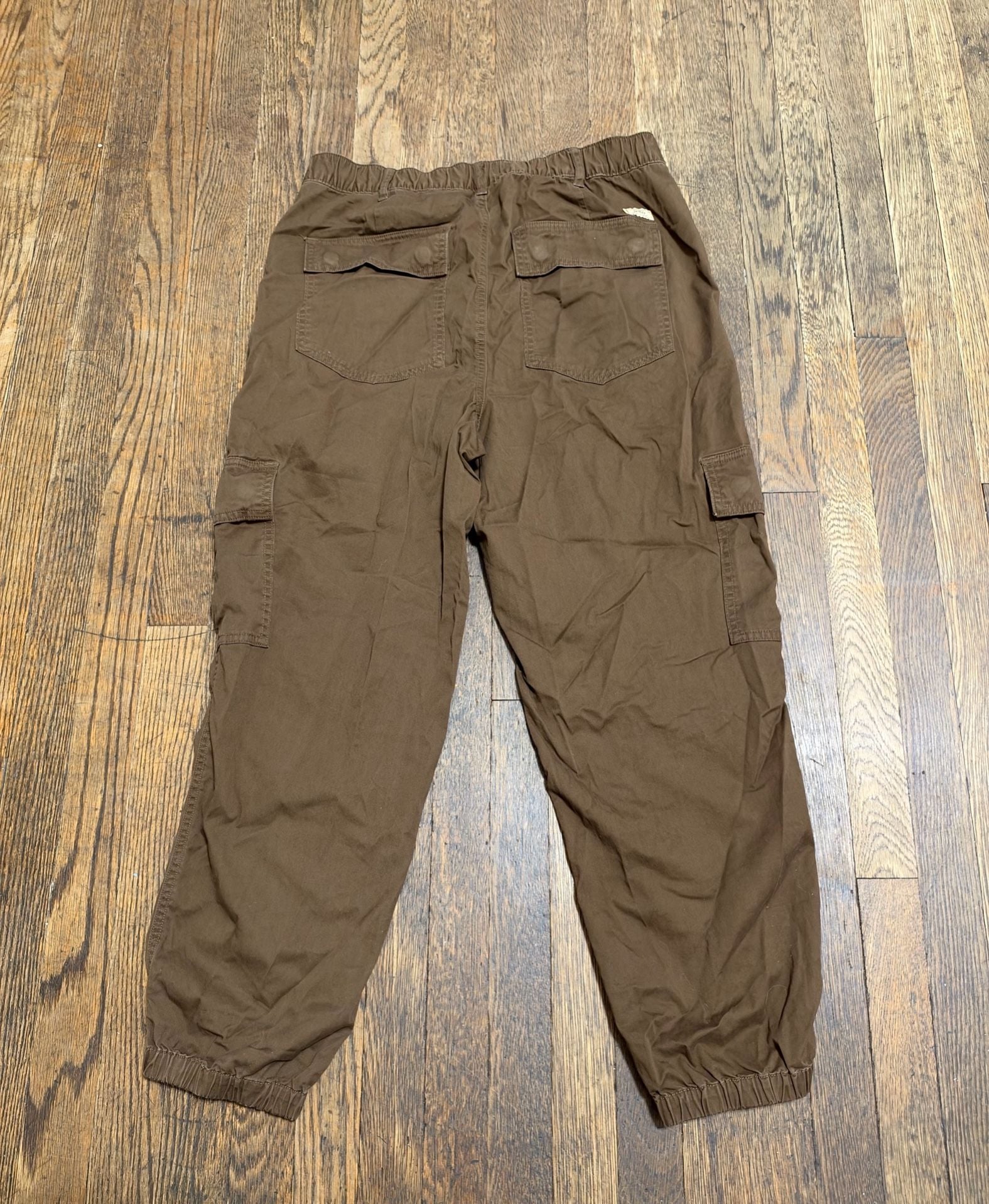 Polo Ralph Lauren Cargo Pants Earth Tone Brown Cotton Utility Trousers Size Small 7