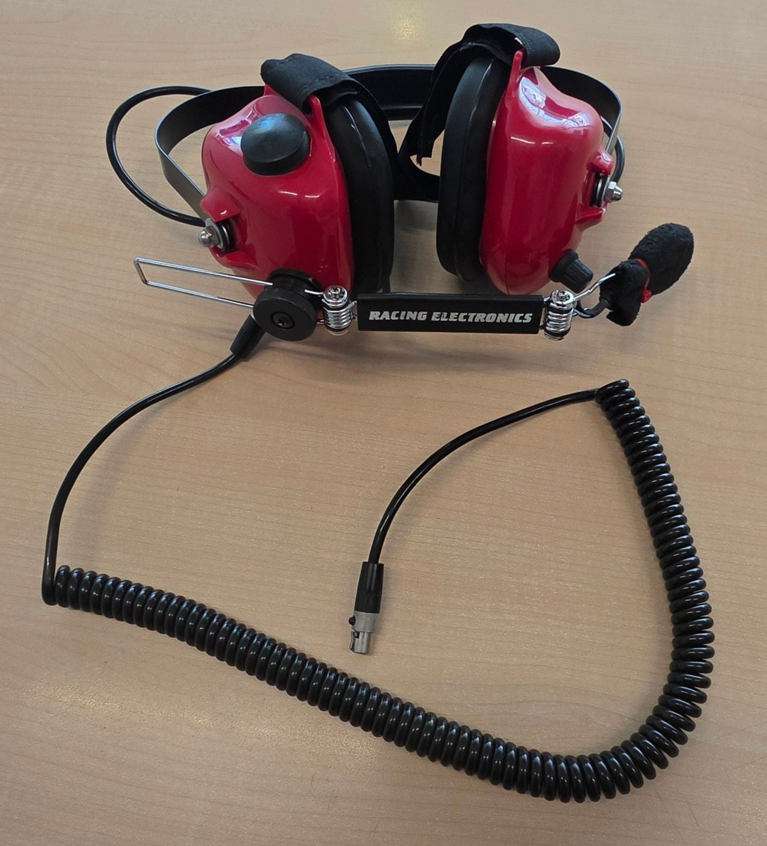 Racing Electronics Headset G4 Red Noise Cancelling Communication 1
