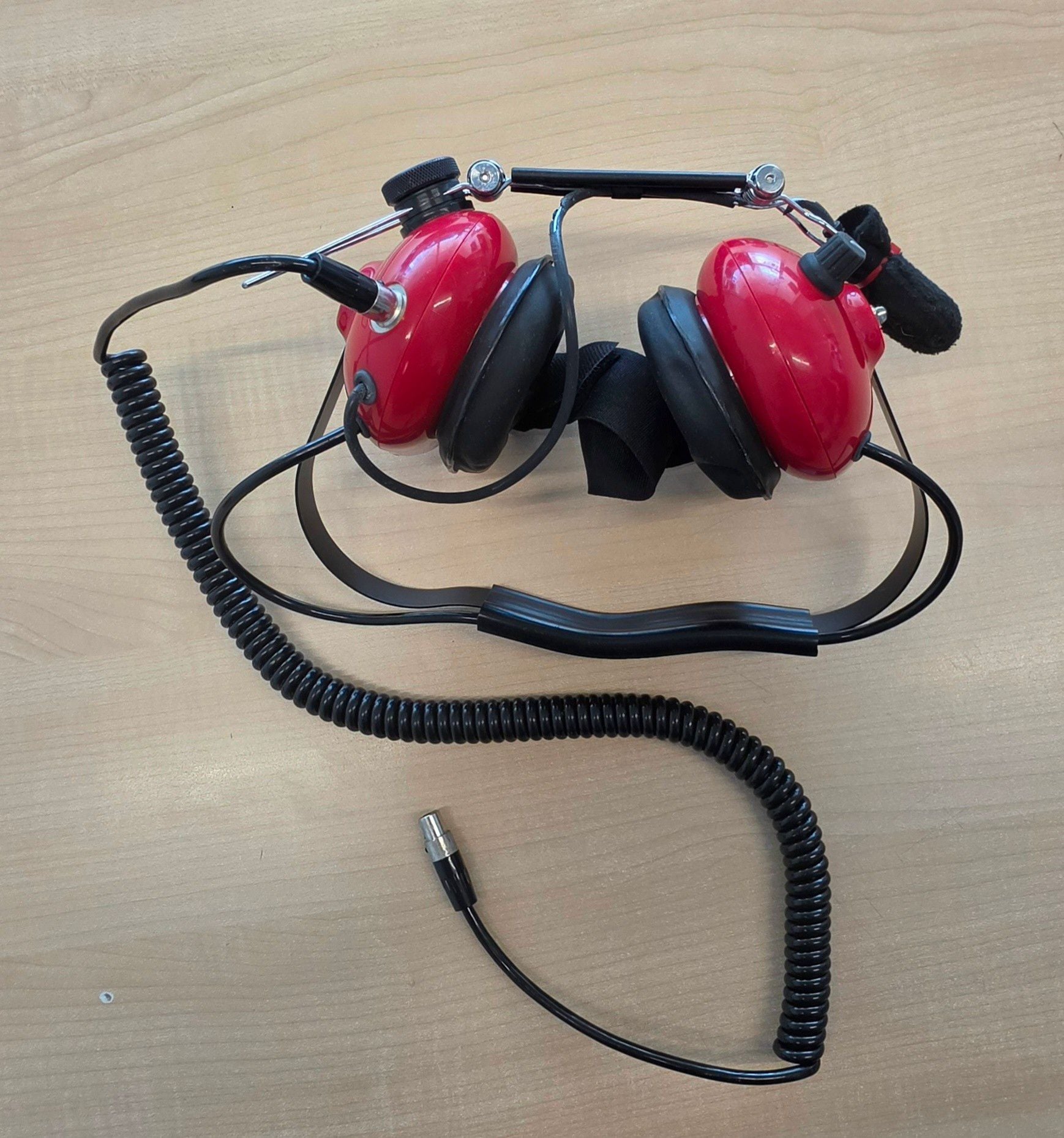 Racing Electronics Headset G4 Red Noise Cancelling Communication 6