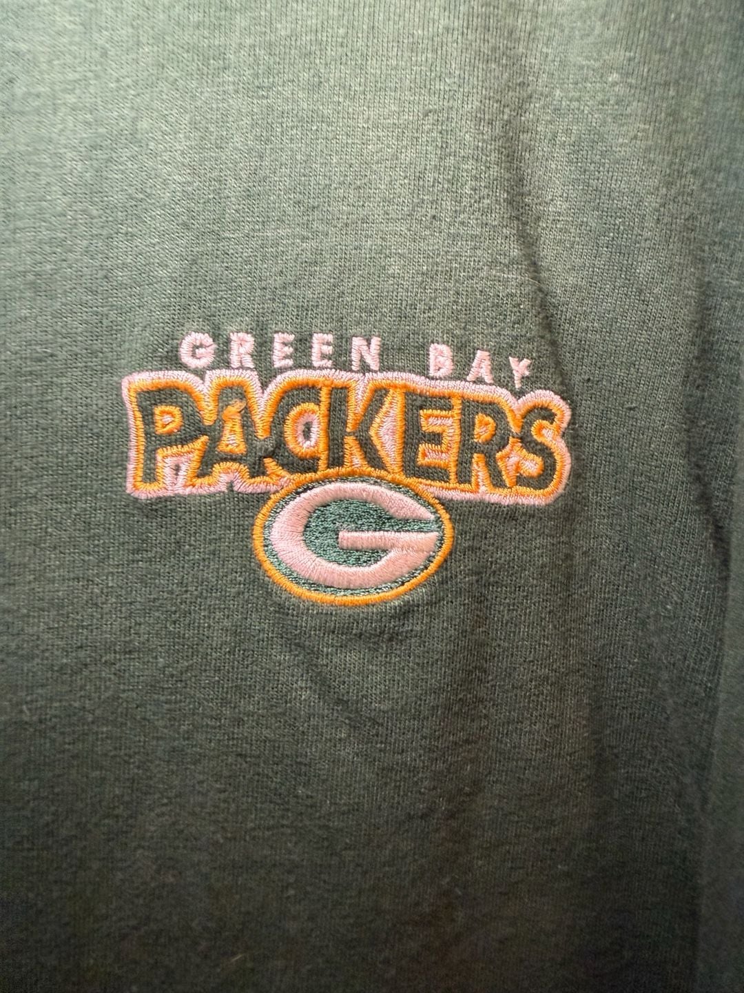 Vintage The Edge Green Bay Packers Mock Turtleneck Size M Long Sleeve Vintage 4