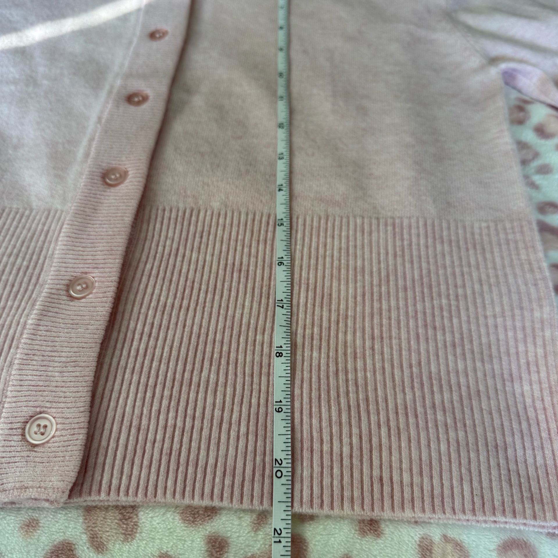Jessica Simpson Cardigan Size XL Pink Button-Up 5