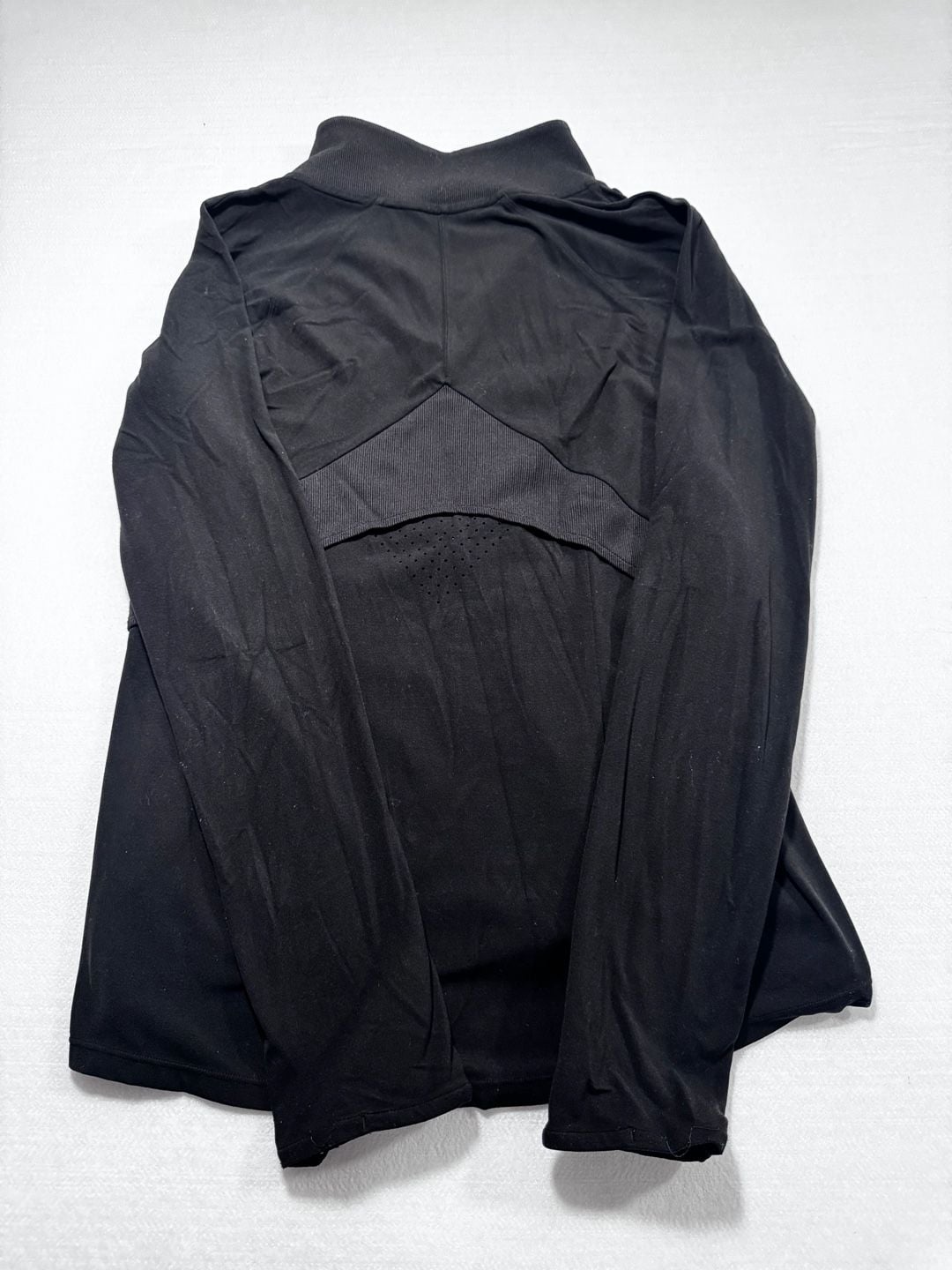 Athleta Women’s Full Zip Jacket Size M Black Activewear 10