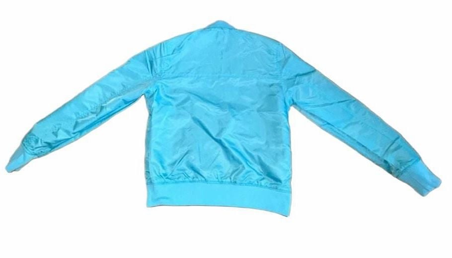 Staple Reversible Bomber Jacket Black Blue Size XS 5