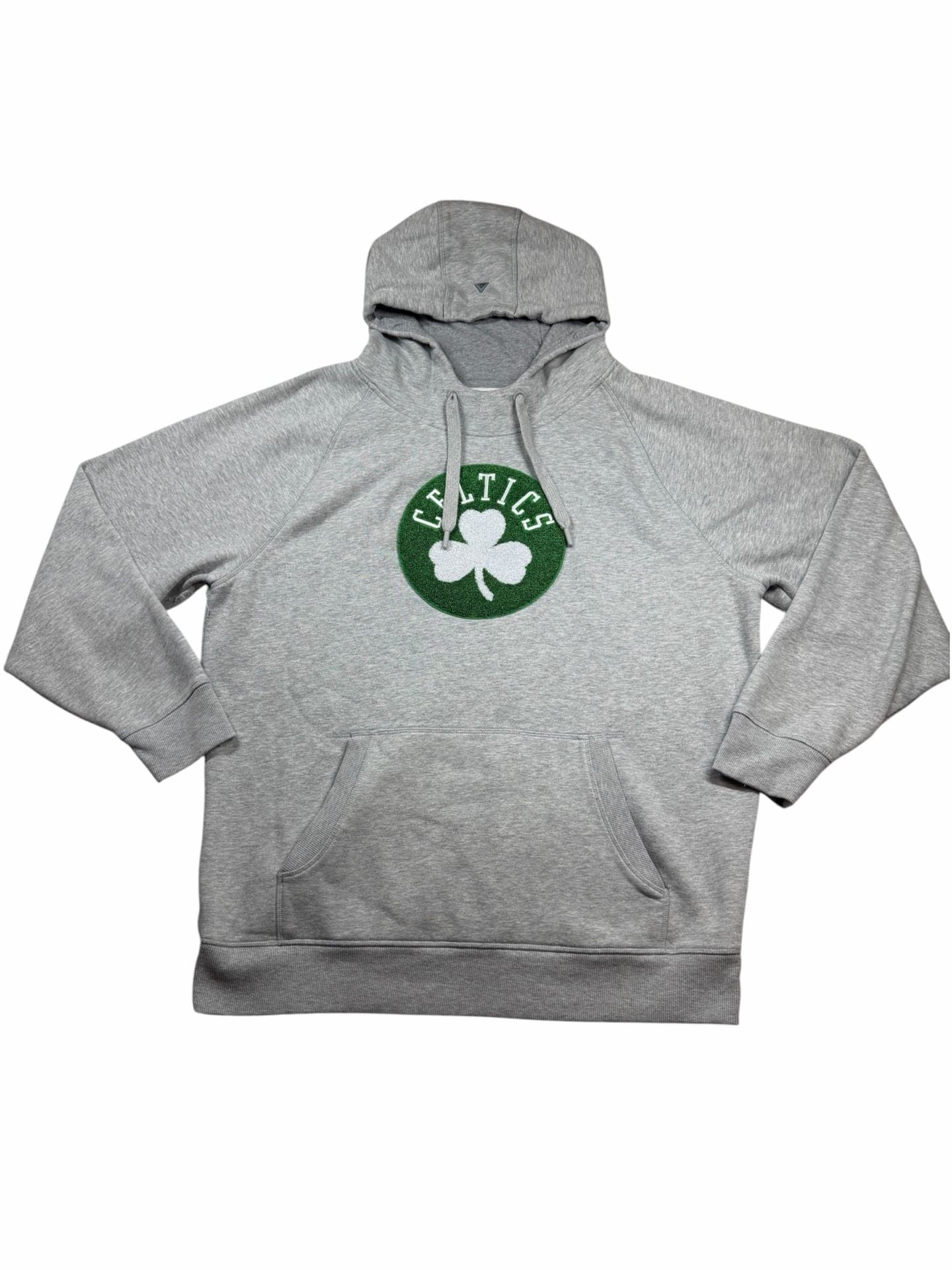 Boston Celtics Antigua Hoodie Mens XL Gray Embroidered Logo NBA Pullover 2
