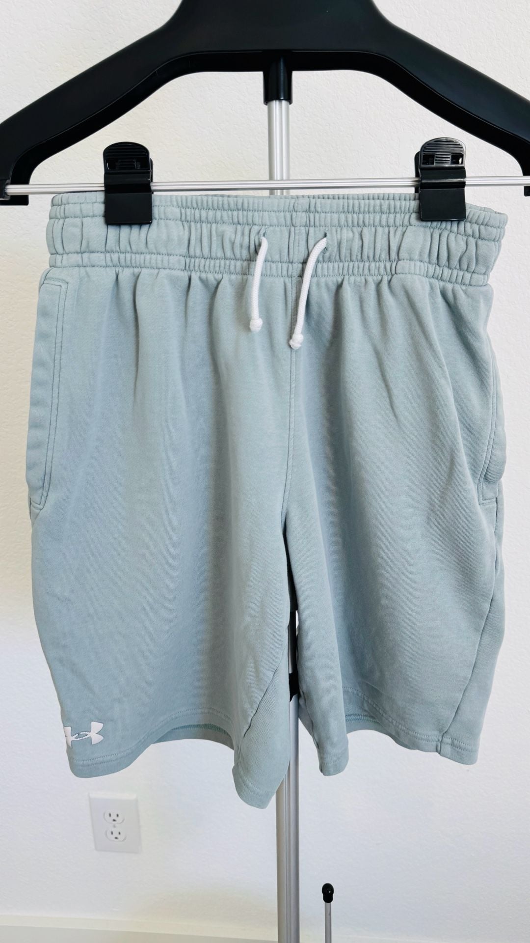 Under Armour Rival Terry Shorts Size M Green Fleece Sweatshorts 4