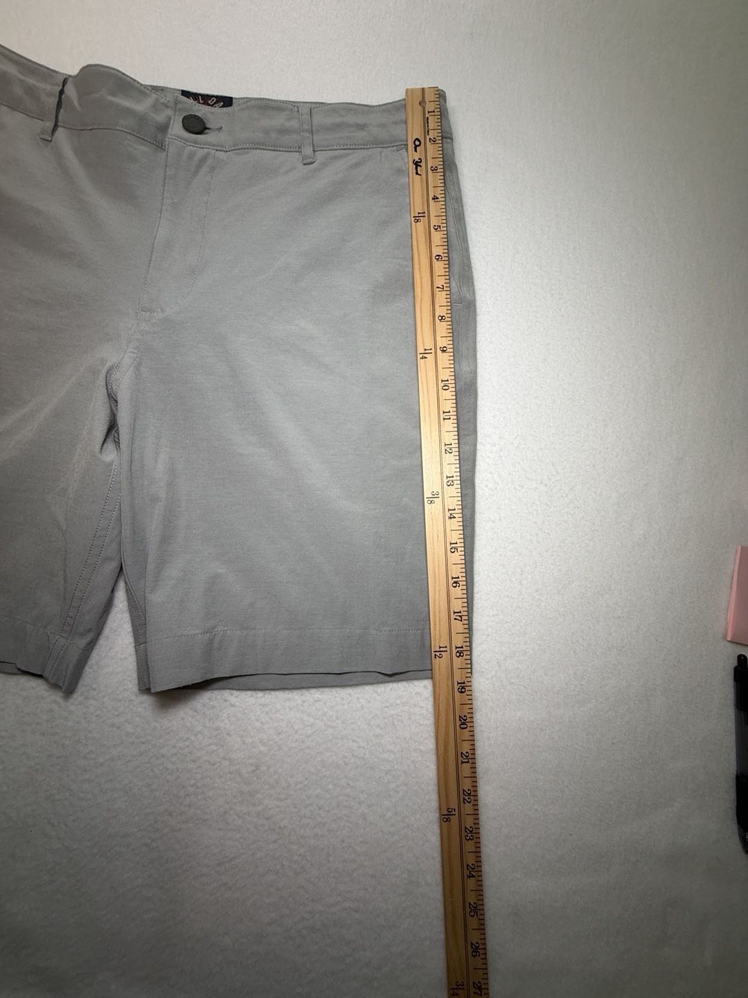 Faherty All Day Shorts Men’s 32 Gray Hybrid Stretch Quick Dry Athletic Coastal 6