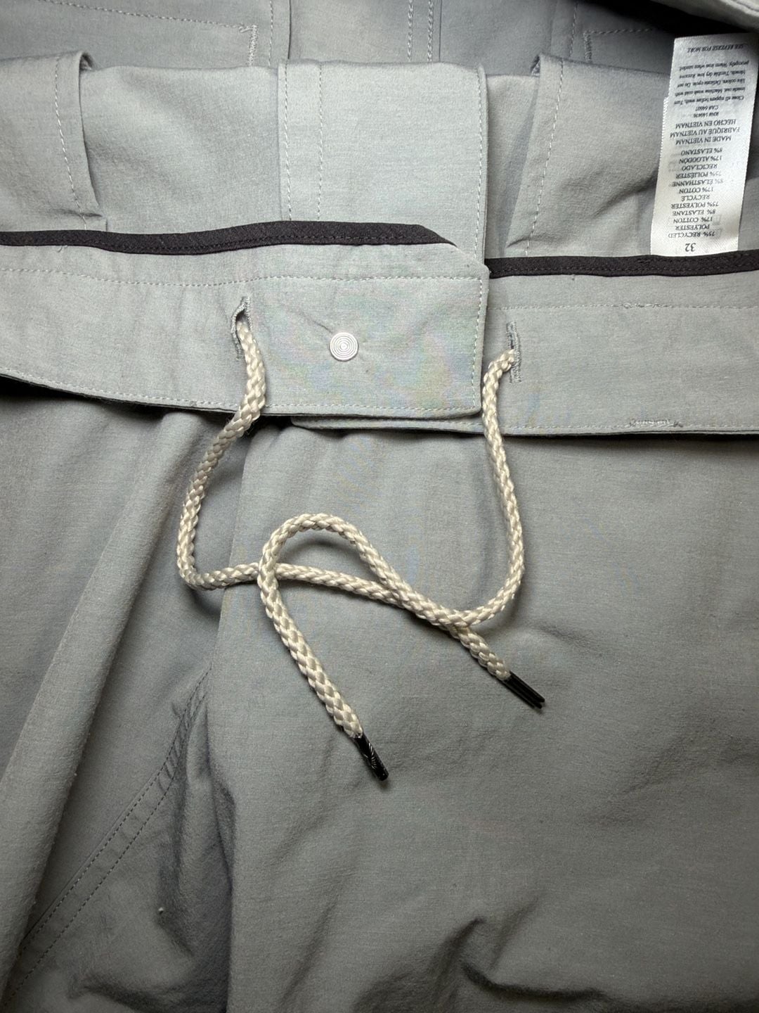 Faherty All Day Shorts Men’s 32 Gray Hybrid Stretch Quick Dry Athletic Coastal 10