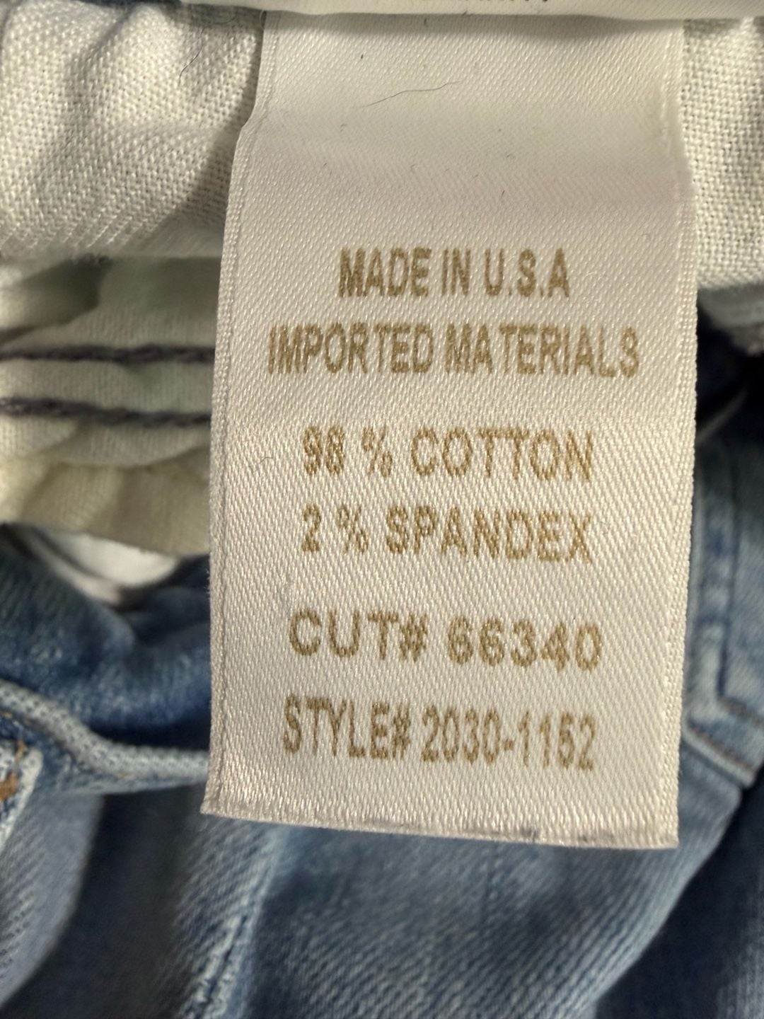 Citizens of Humanity Isola Cropped Boot Jeans Size 27 Light Wash 9