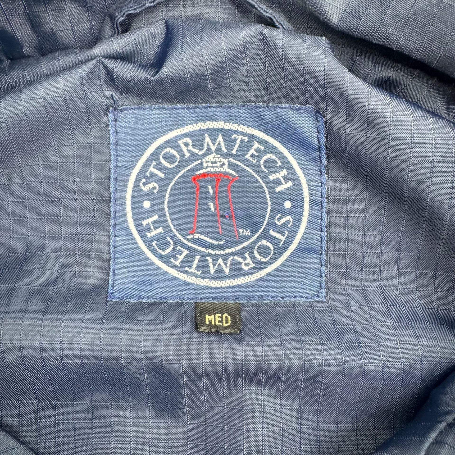 Stormtech Gorpcore Jacket Med Navy Blue Ripstop Windbreaker 3