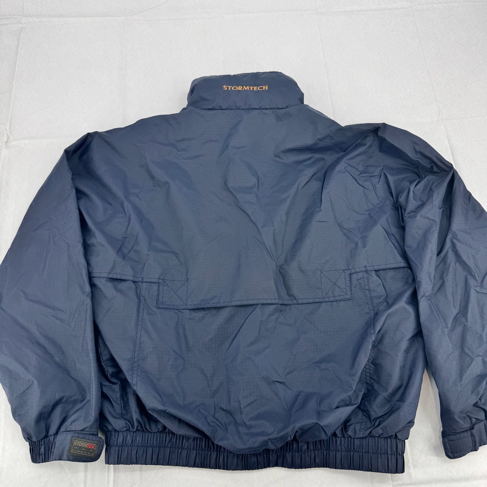 Stormtech Gorpcore Jacket Med Navy Blue Ripstop Windbreaker 4