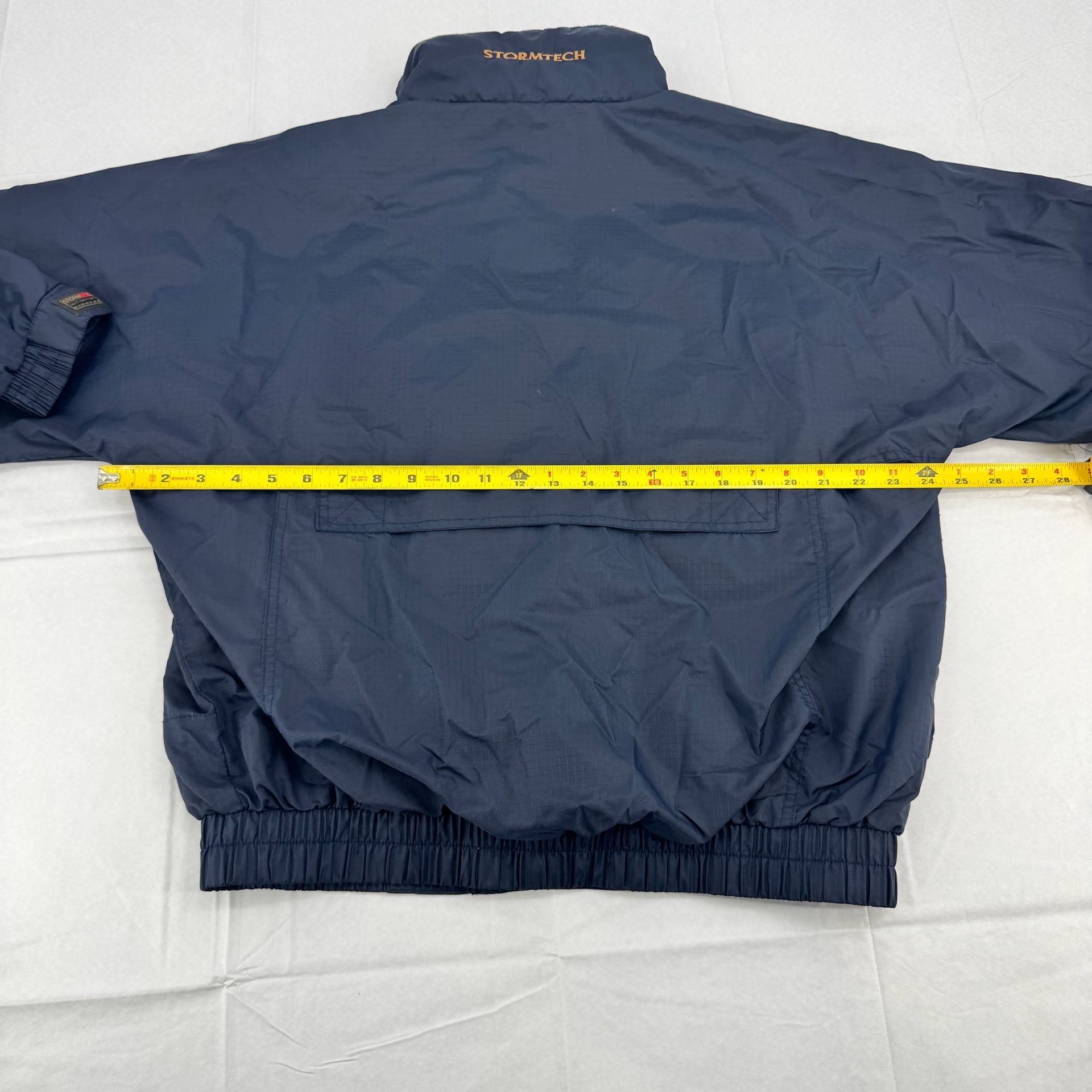 Stormtech Gorpcore Jacket Med Navy Blue Ripstop Windbreaker 5