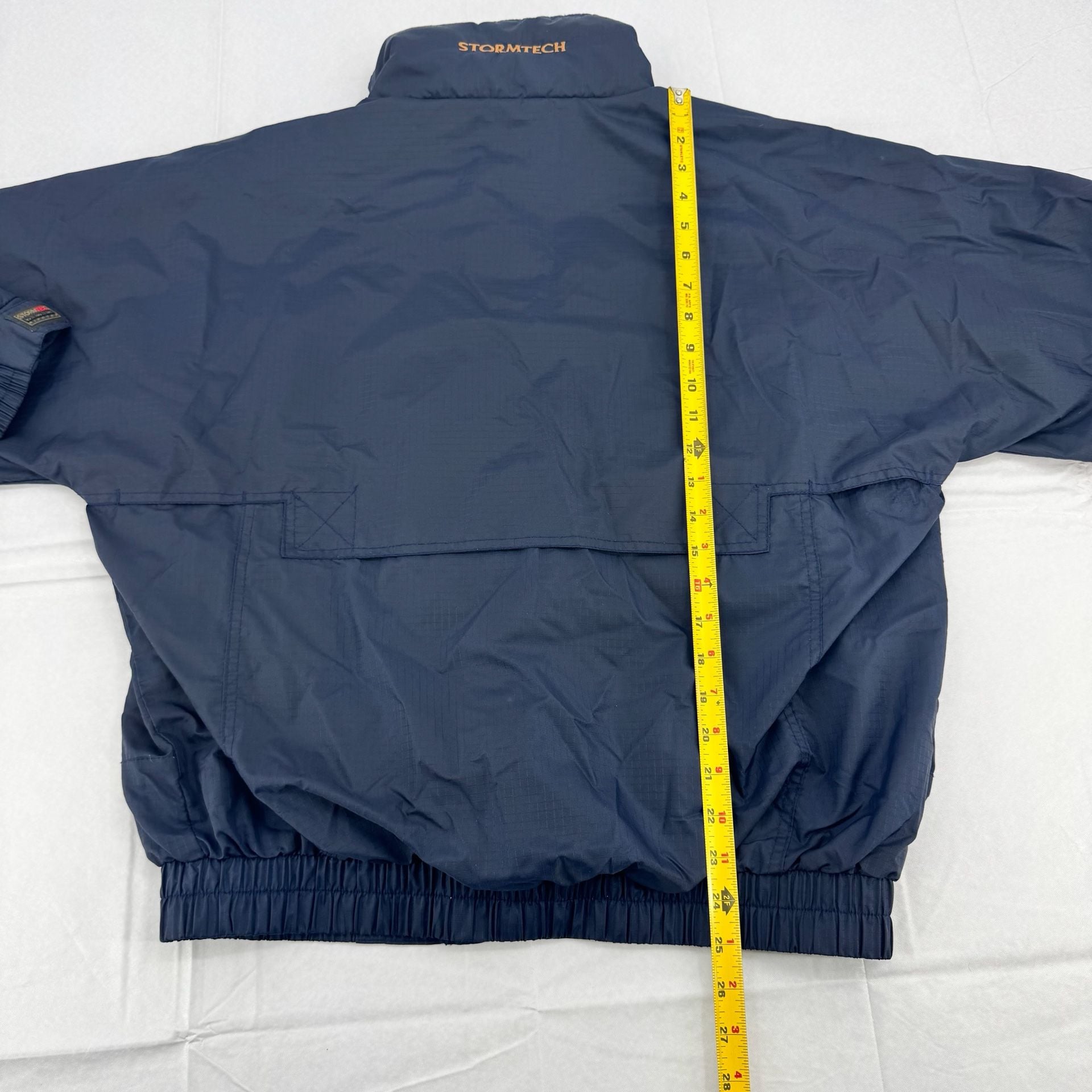 Stormtech Gorpcore Jacket Med Navy Blue Ripstop Windbreaker 6