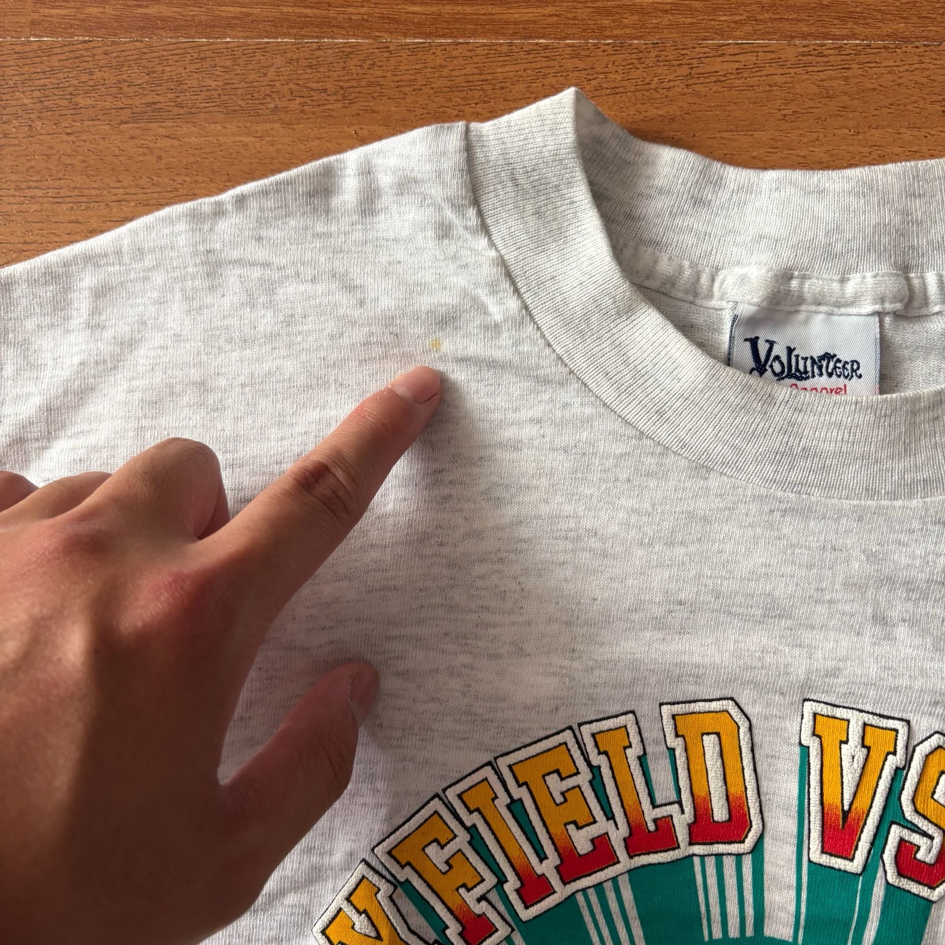 Vintage Holyfield Vs Holmes 1992 T-Shirt Size L 8