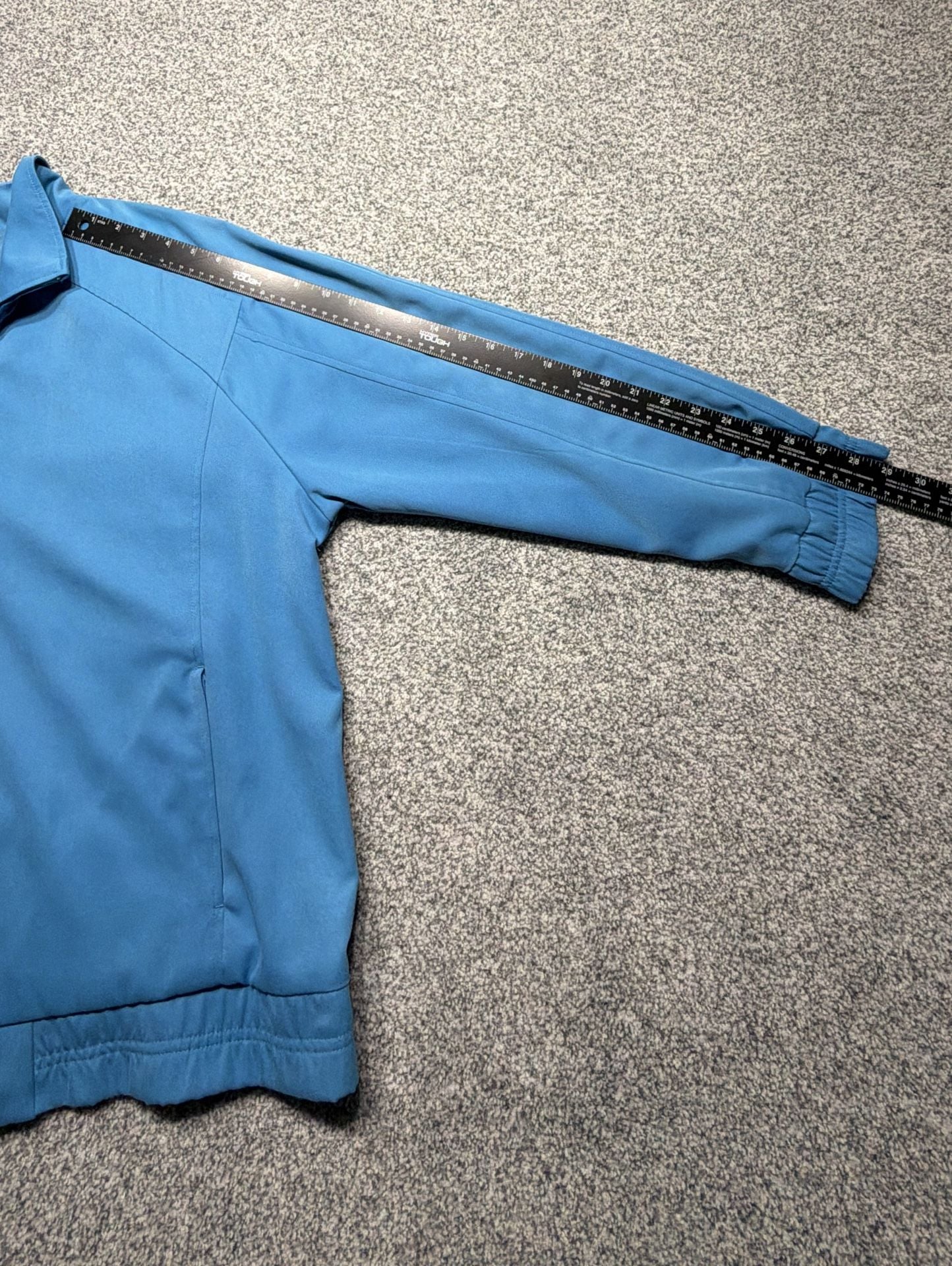 Draper's & Damon's Women’s Lightweight Zip Front Casual Jacket XL Slate Blue 6