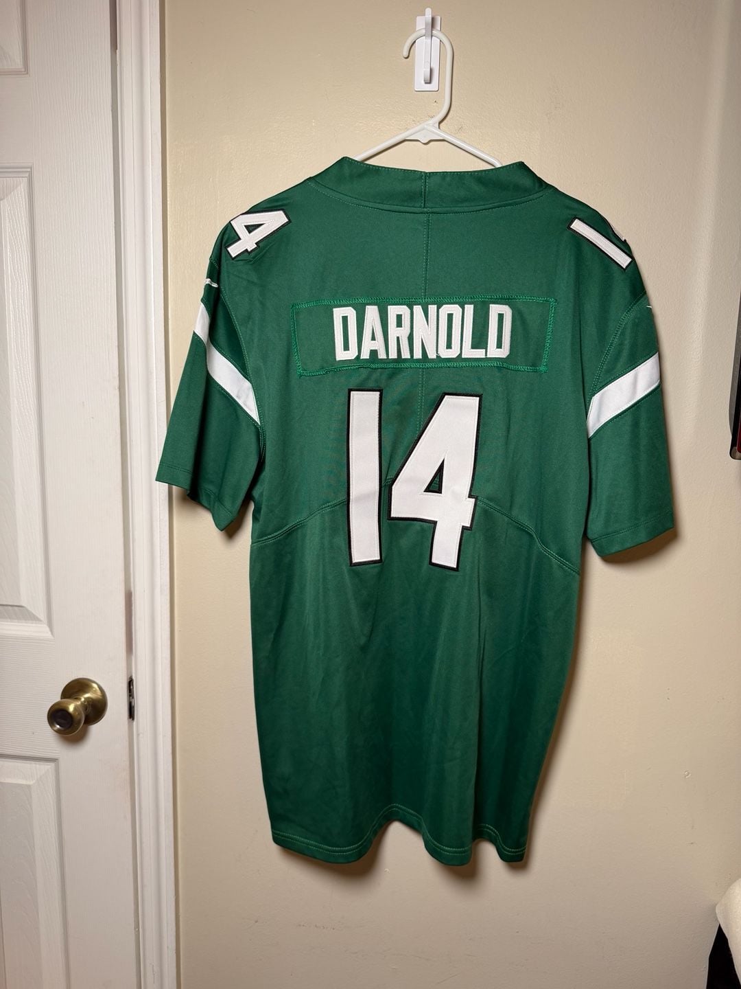 Nike New York Jets Sam Darnold 14 Jersey Size M Green NFL Football 4