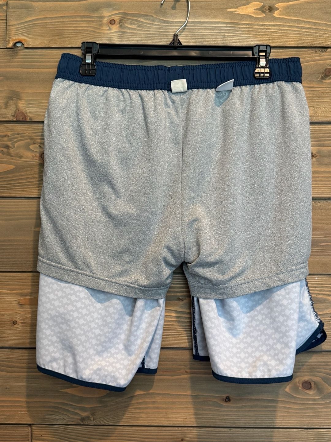 Fair Harbor The Anchor Swim Trunks Geometric Pattern Blue L 9