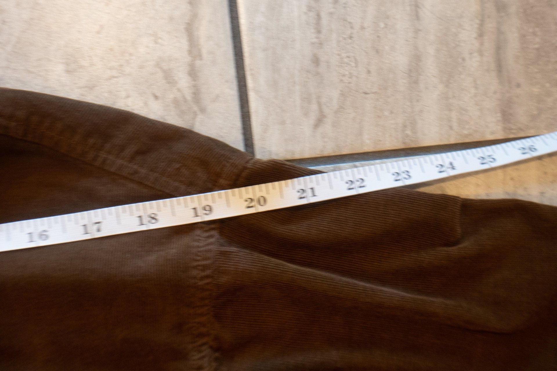 Woolrich Corduroy Long Sleeve Button Down Shirt Size M Brown 10