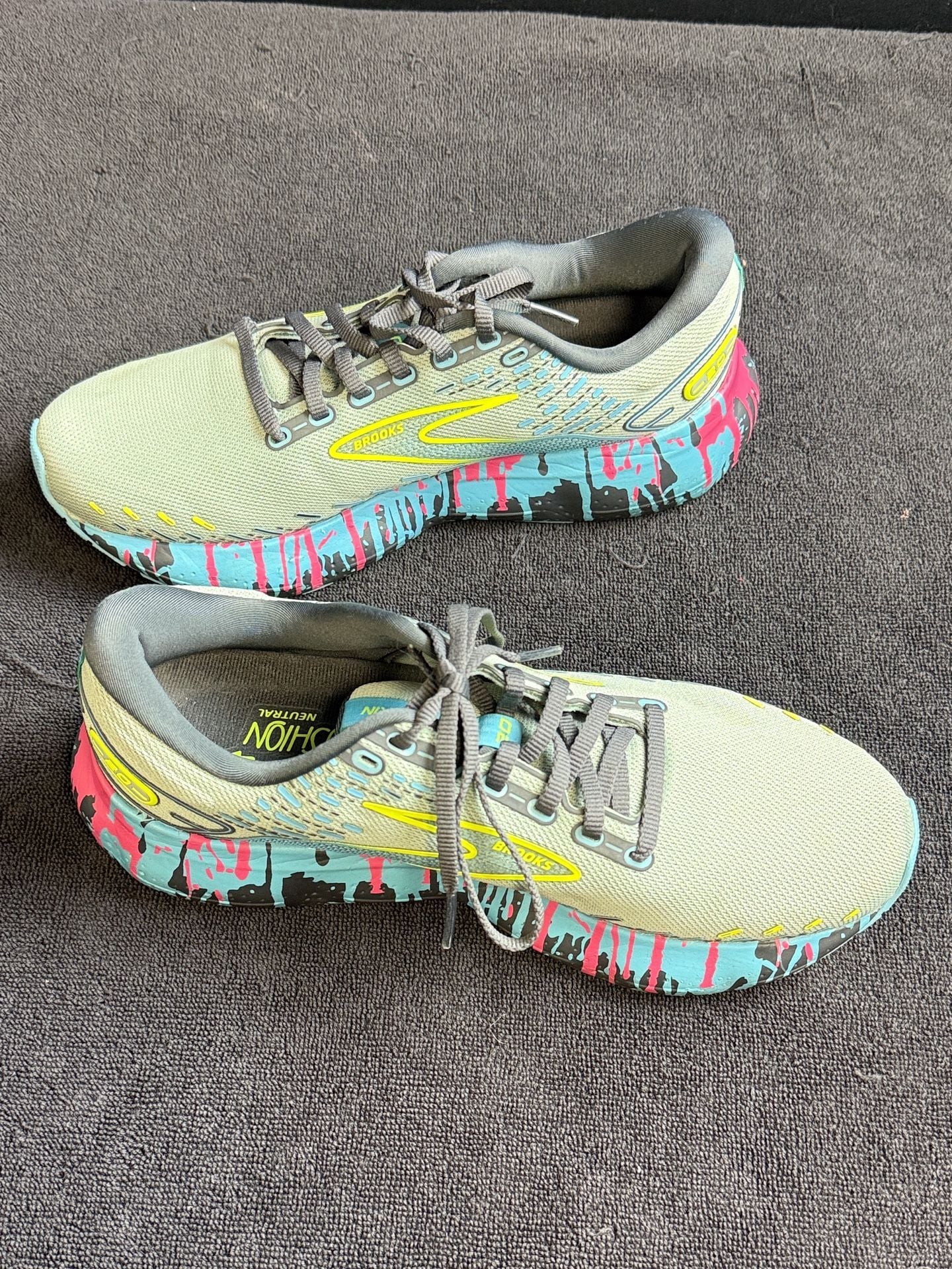 Brooks Glycerin 20 Paint Drip Running Shoes 5