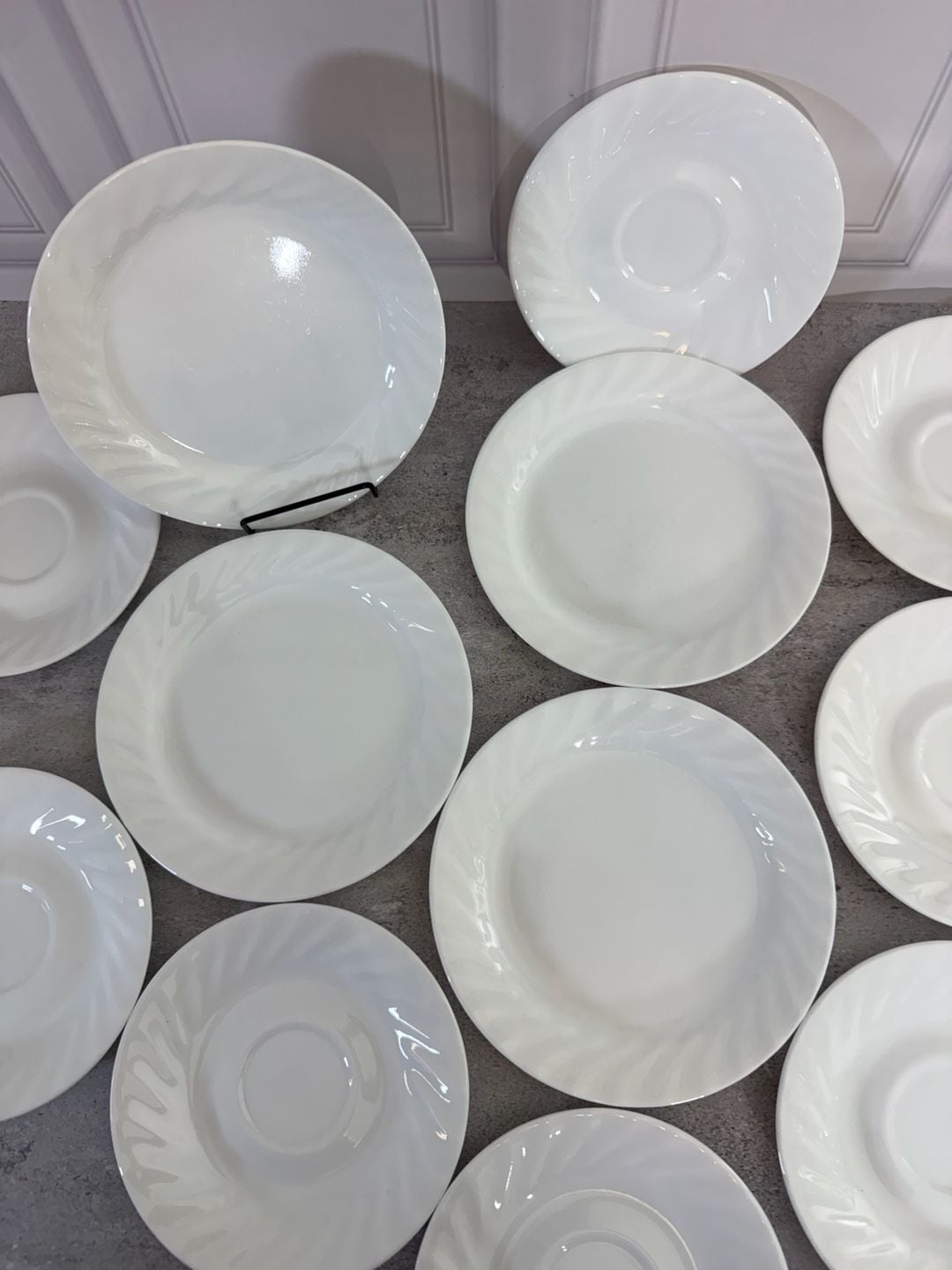 Corelle Impressions Cascading Swirl Replacement Piece Set 4