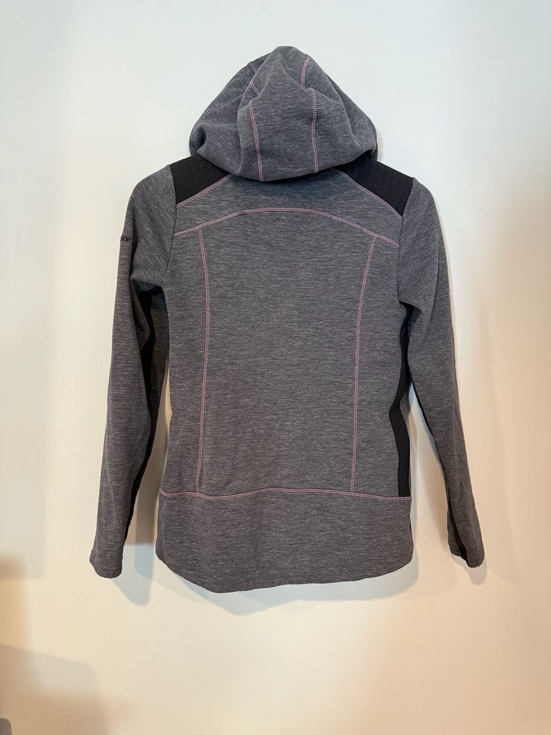 Athleta Stronger Full Zip Hoodie Size M Gray Hodges Mace 3