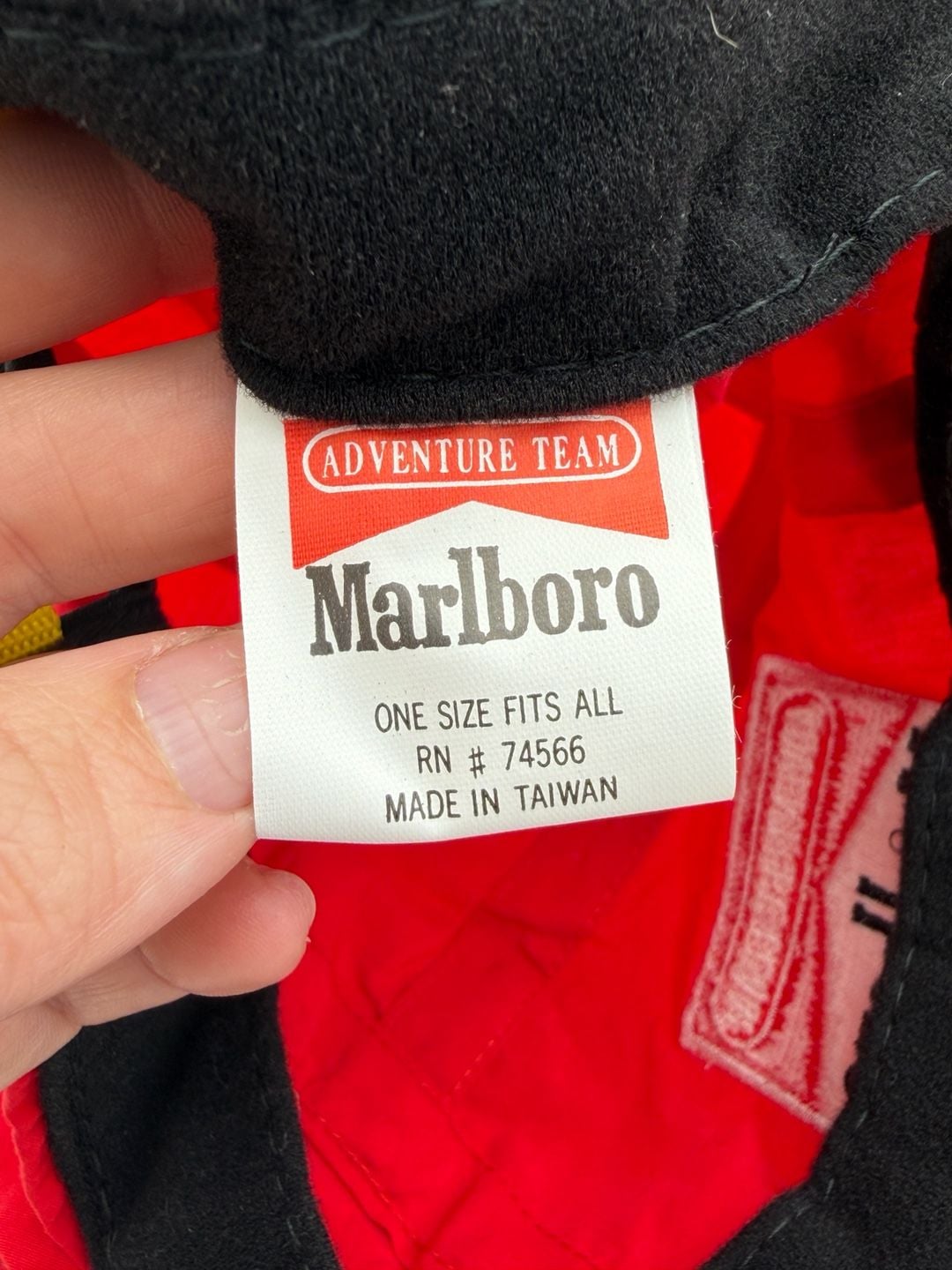 Vintage 1992 Marlboro Adventure Team Hat NWT Deadstock 5 Panel Strapback Cap 7