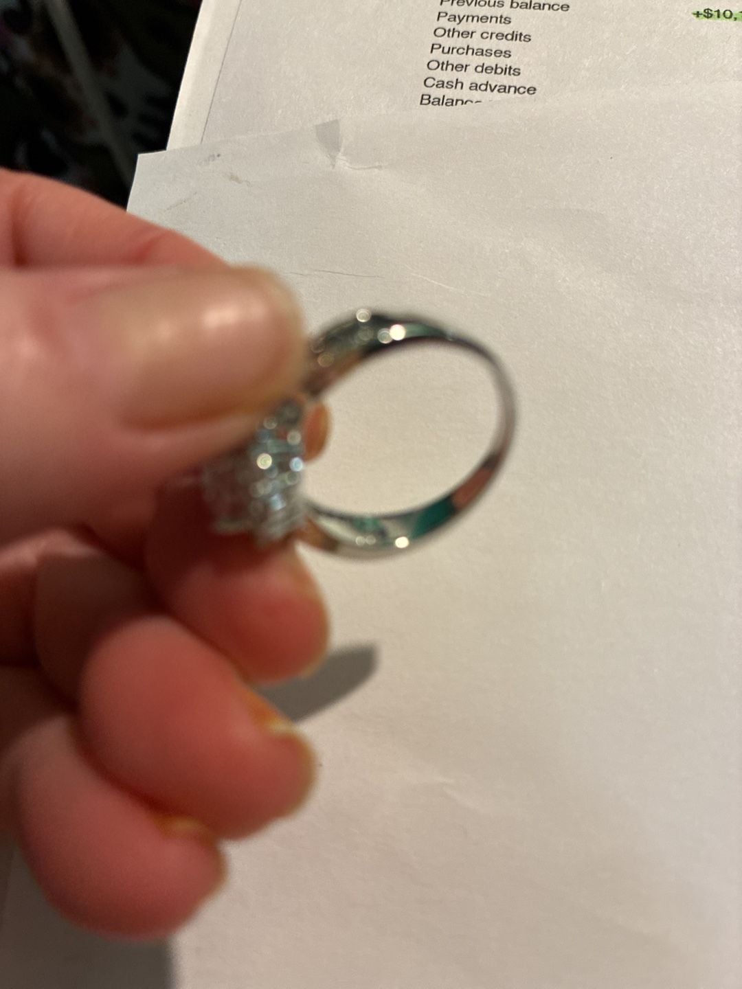 Buy Moissanite Round Cut Engagement Ring In Pave Style 7