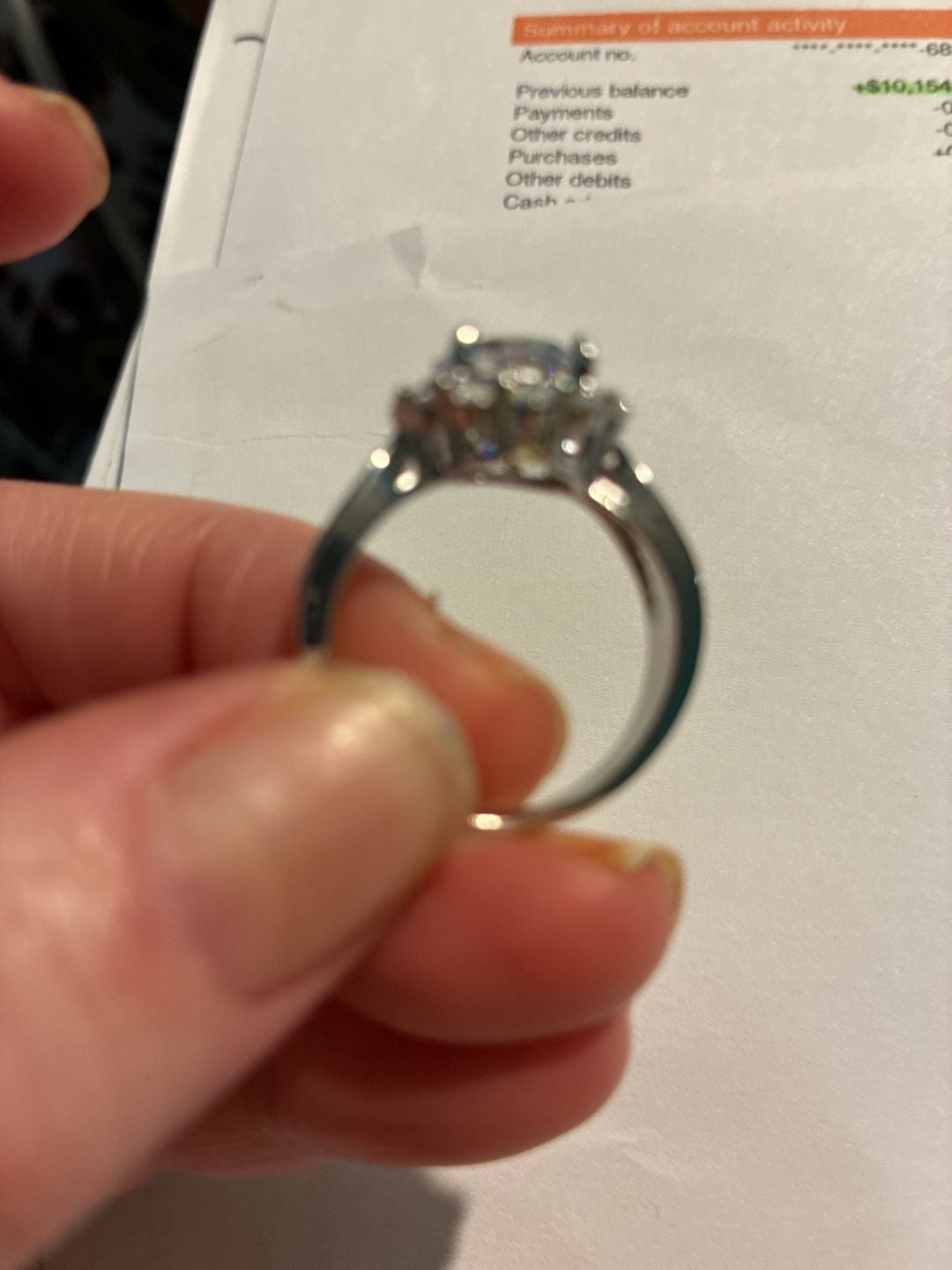 Buy Moissanite Round Cut Engagement Ring In Pave Style 8