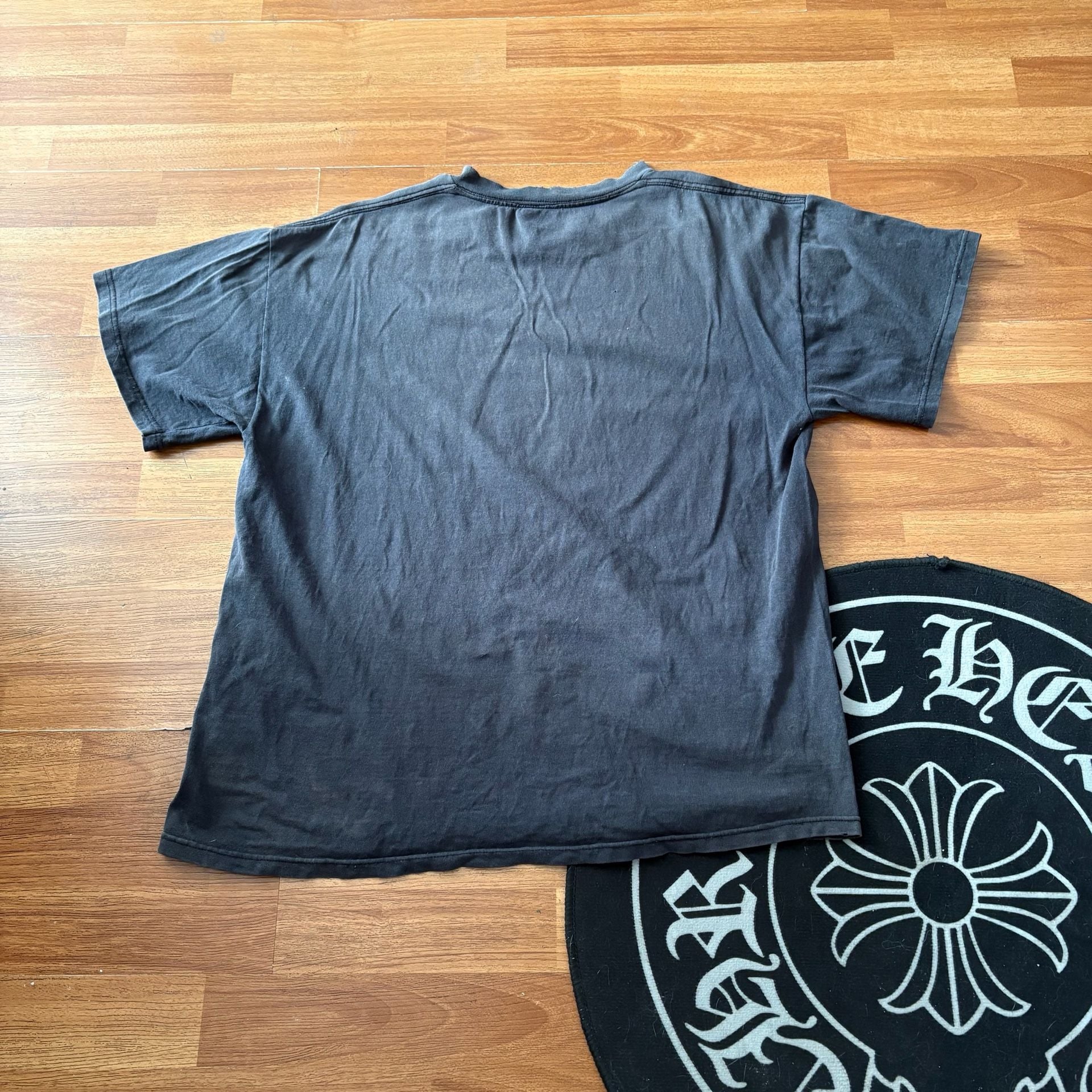 2000s Vintage Fallen Angel Gothic Cross T-Shirt 4