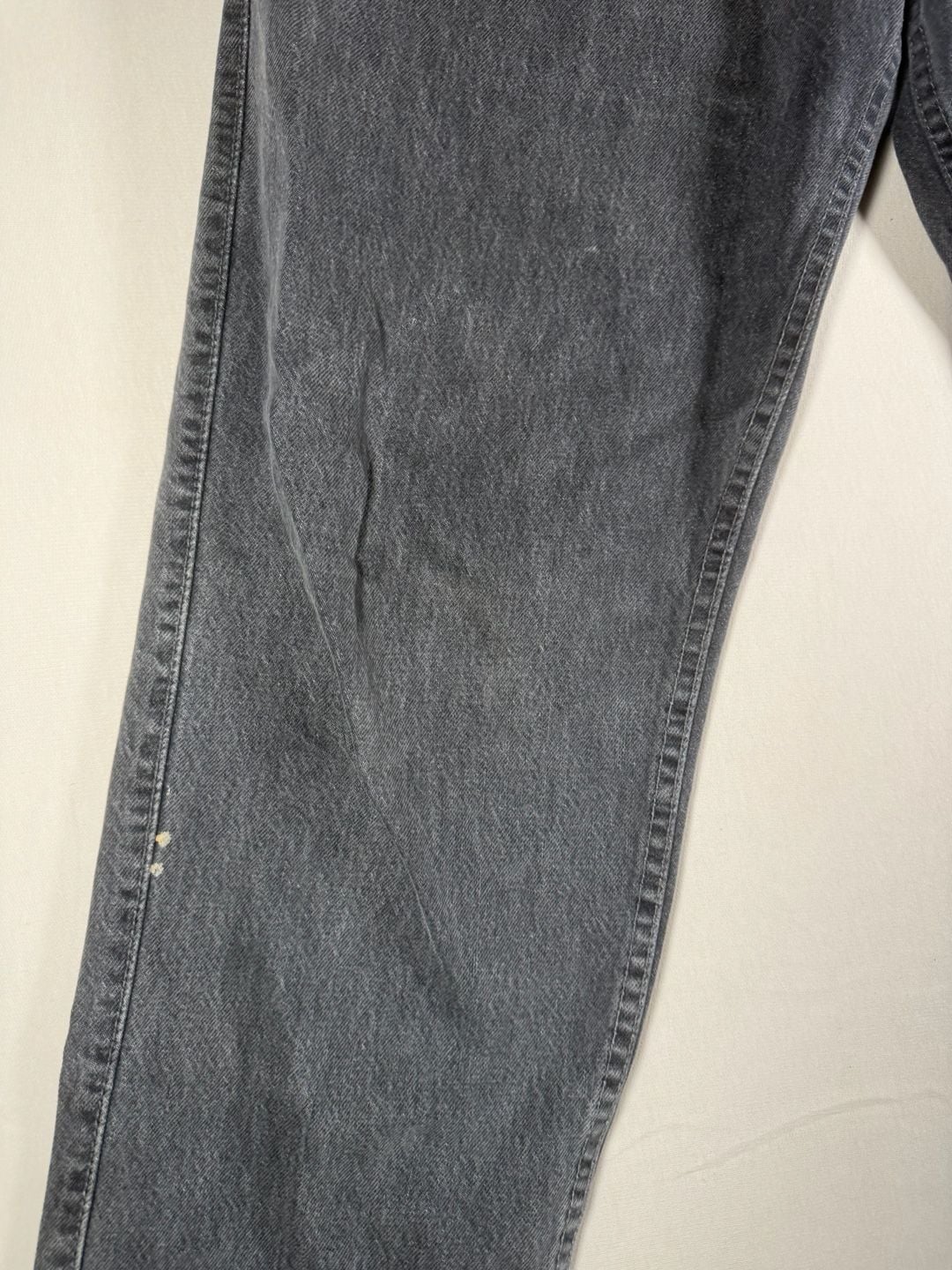 Levi Strauss Signature 545 Loose Fit Jeans Black Denim 7