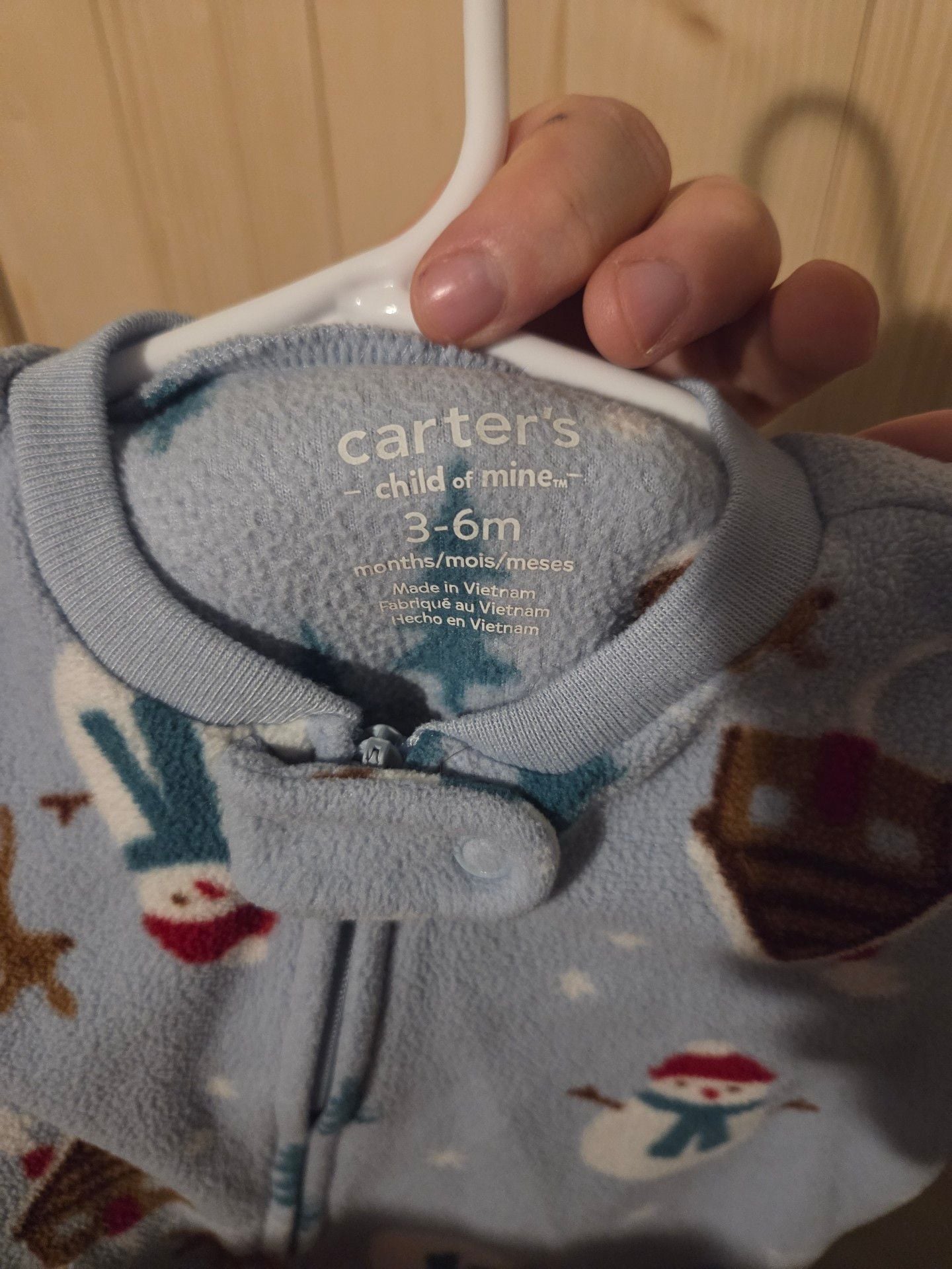 Carter's Child Of Mine Fleece Sleeper 3-6M 7